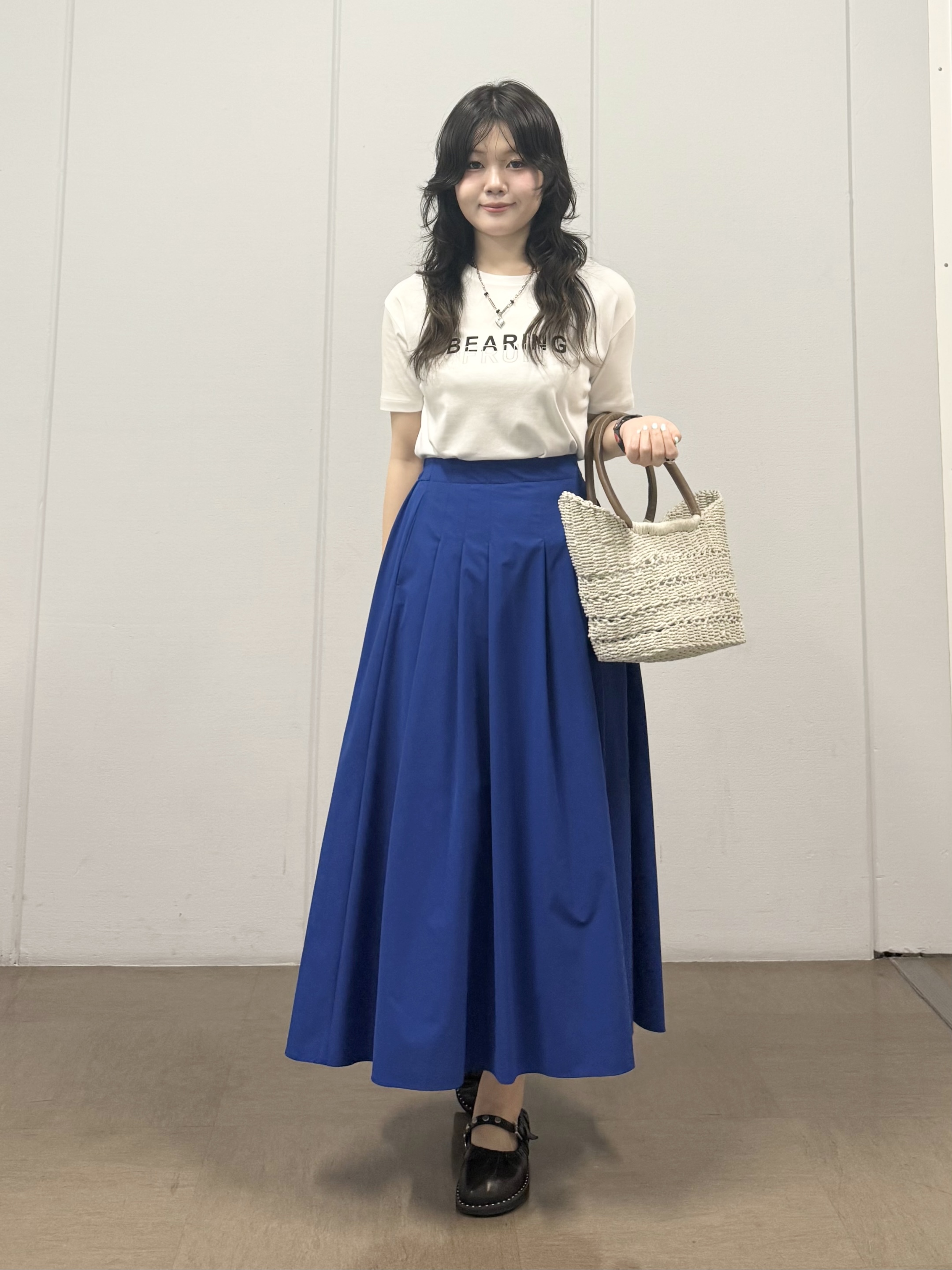 mizukiさんの「INDIVI｜【UVケア／選べるグラフィック】スムースジャージTシャツ」を使ったコーディネート