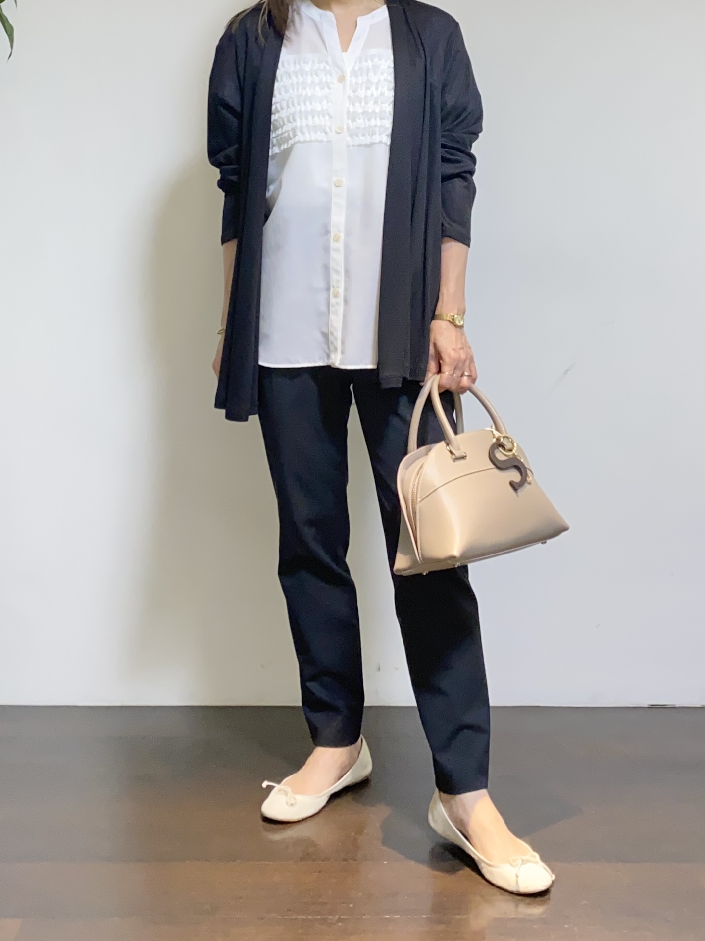 tomoさんの「UNTITLED｜【接触冷感/UVカット/遮熱機能】フライスジャージカーディガン」を使ったコーディネート