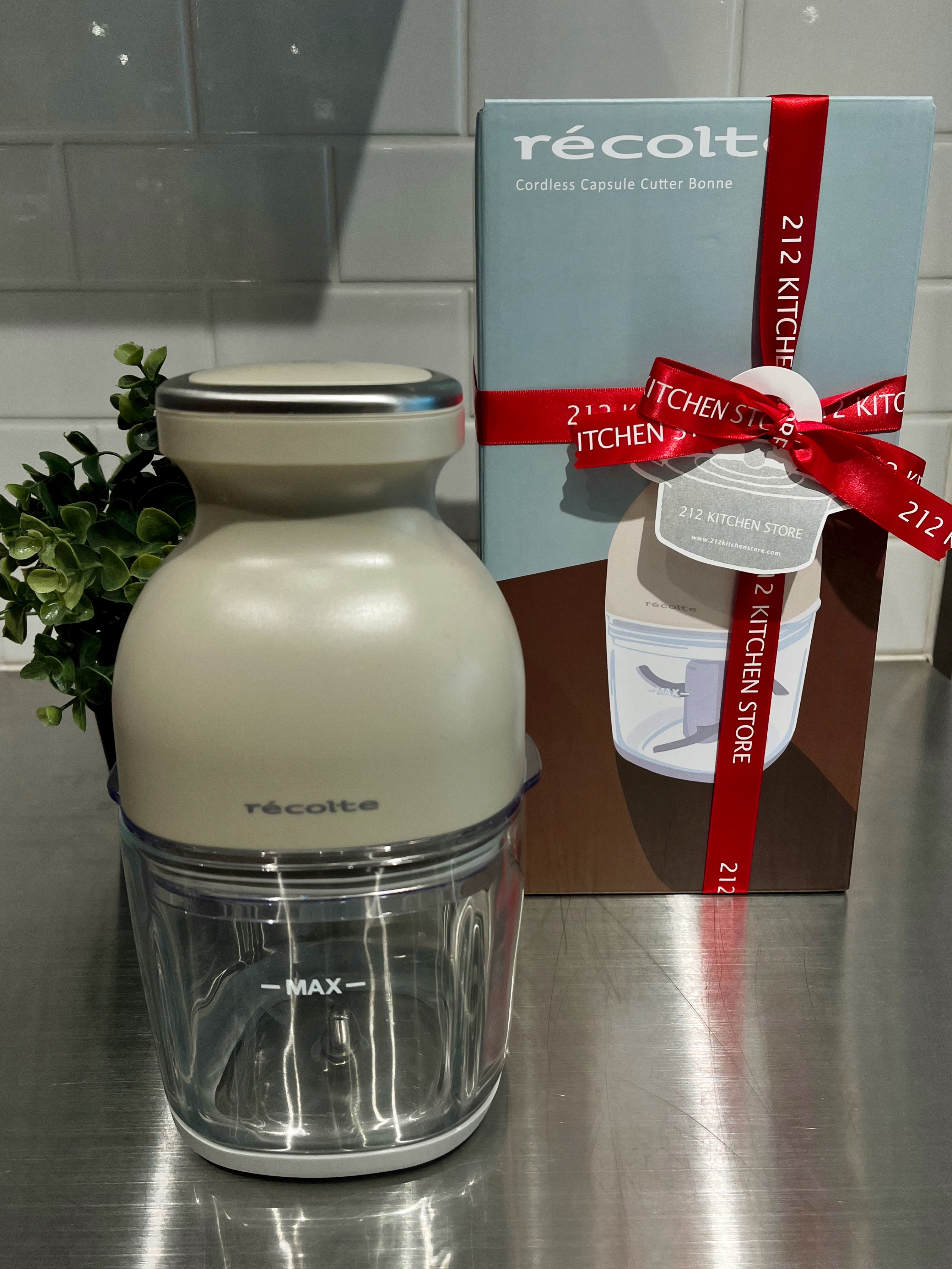 なかみーさんの「212 KITCHEN STORE｜◆コードレスカプセルカッターボンヌ　クリームホワイト ＜recolte レコルト＞」を使ったコーディネート