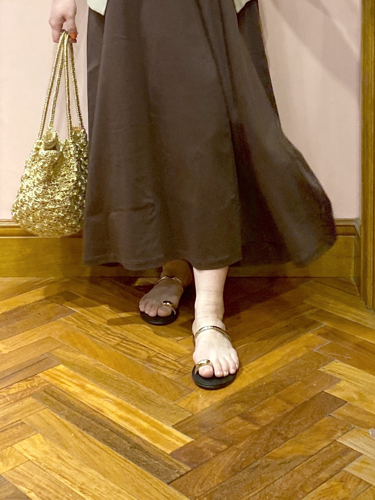 Ayano.Kさんの「DRESSTERIOR｜【セットアップ可/ウォッシャブル】セットアップストライプジレ」を使ったコーディネート