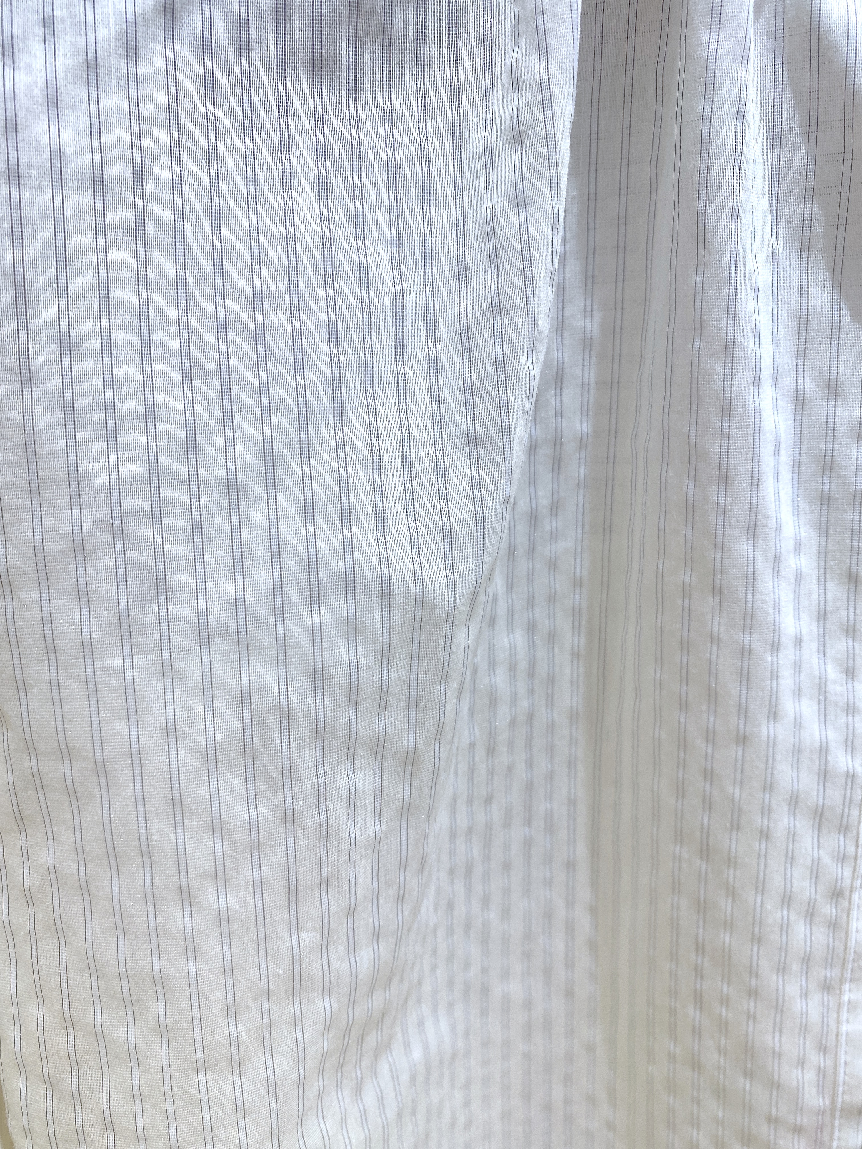 Ayano.Kさんの「DRESSTERIOR｜【1枚で着映え/ウォッシャブル】ストライプスタンドフリルボリュームスリーブブラウス」を使ったコーディネート