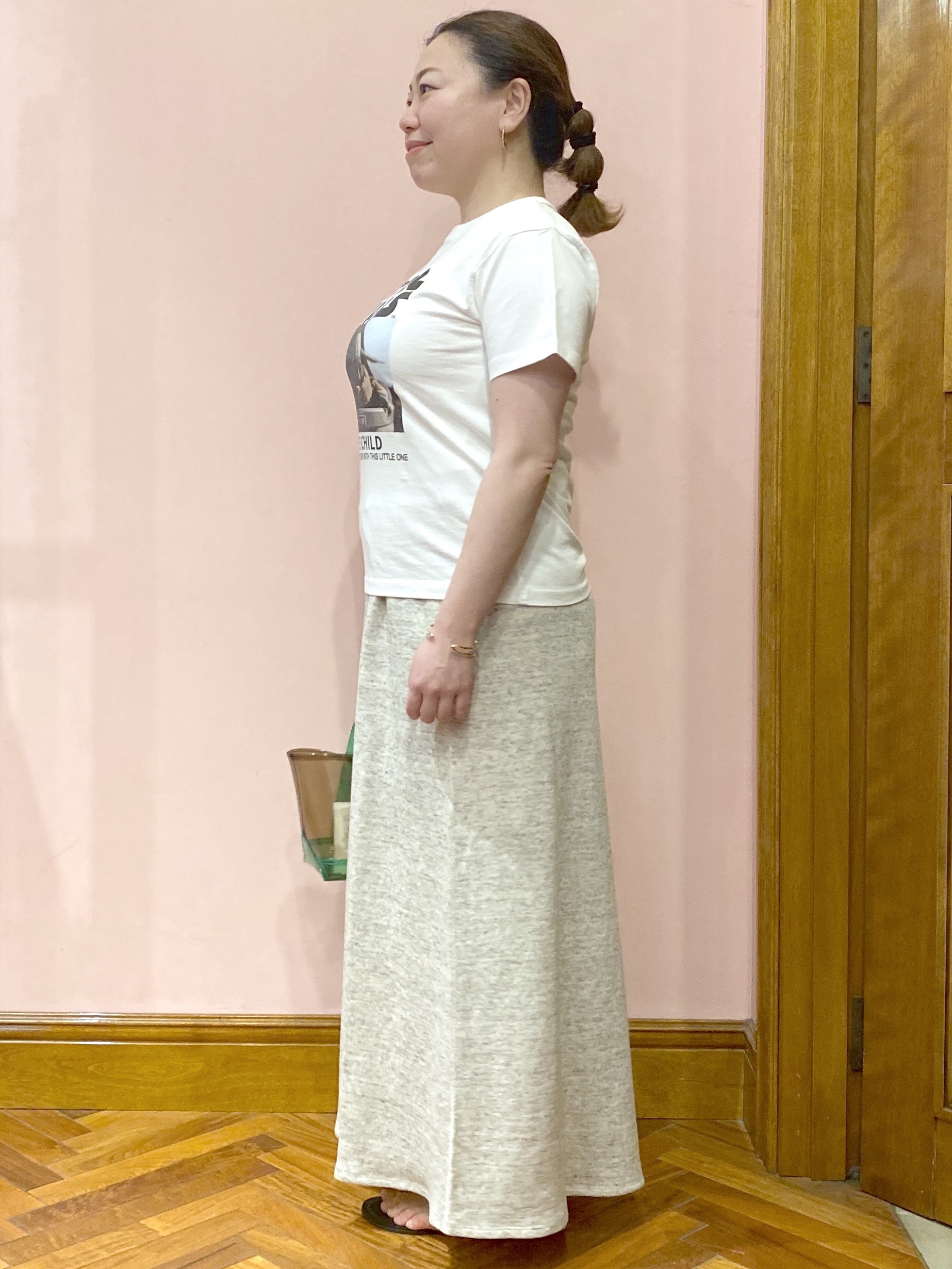Ayano.Kさんの「DRESSTERIOR｜【着映え/ハーフ袖】ウォッシャブルレース クロップドシャツ」を使ったコーディネート
