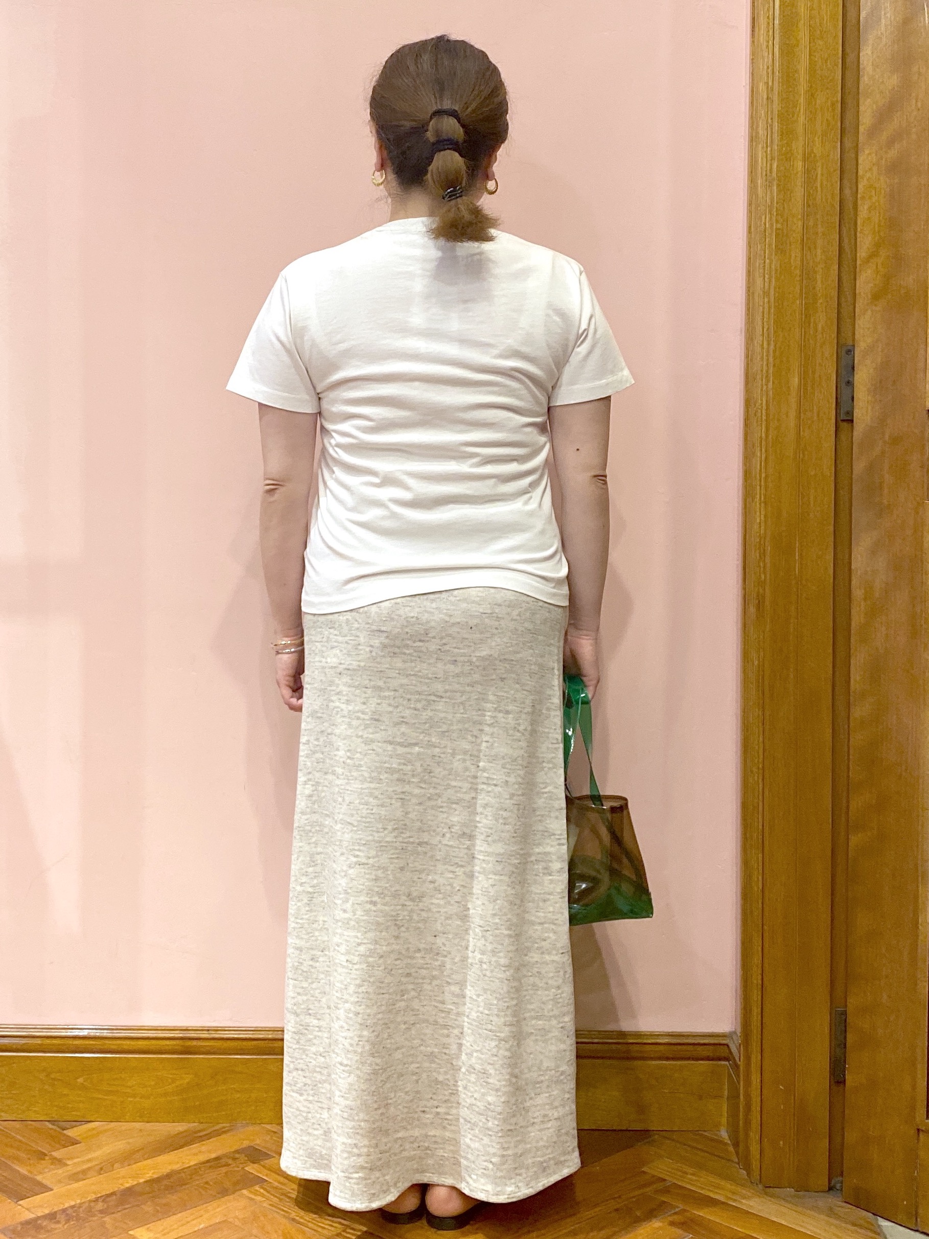 Ayano.Kさんの「DRESSTERIOR｜【着映え/ハーフ袖】ウォッシャブルレース クロップドシャツ」を使ったコーディネート