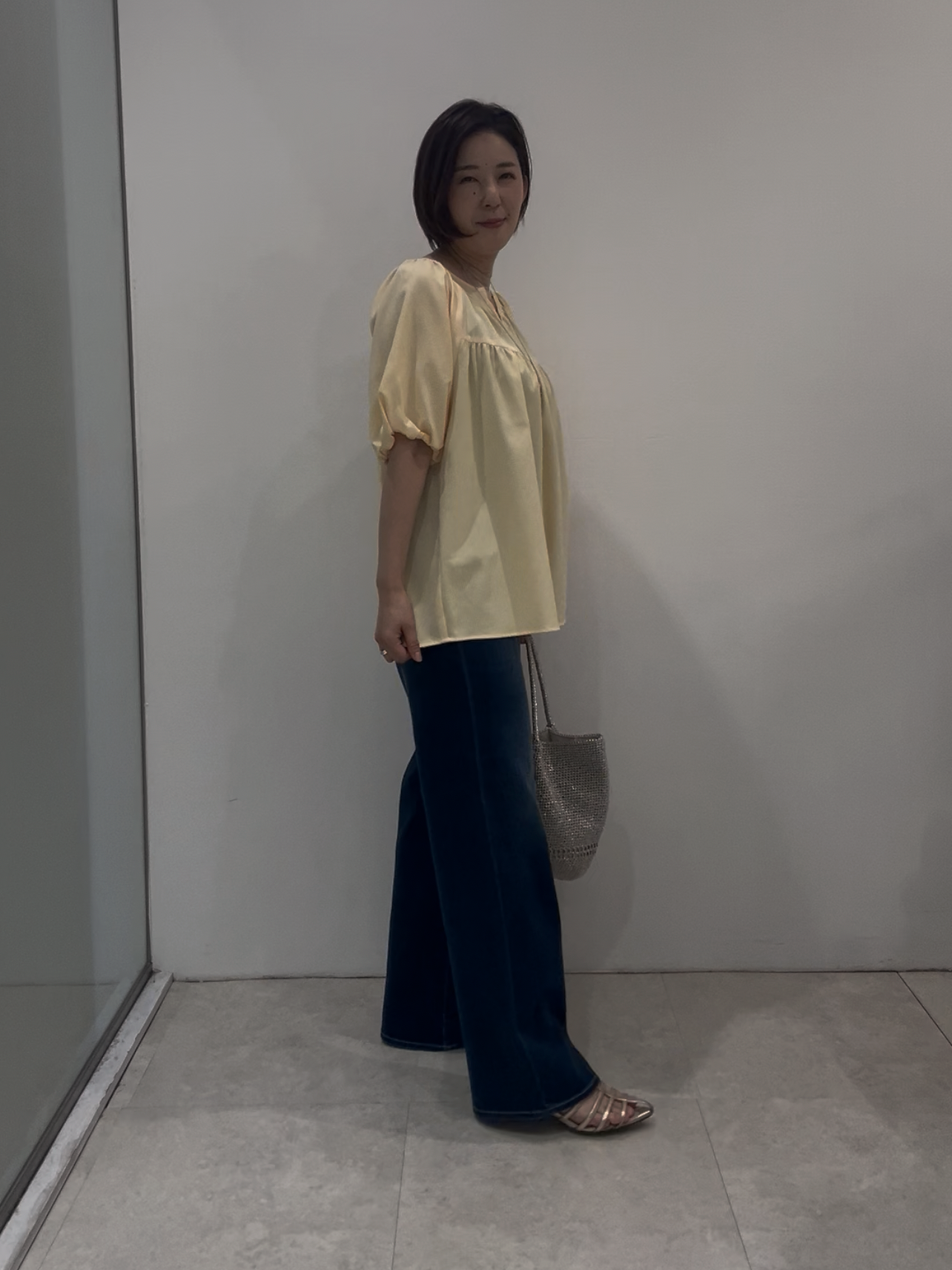 まどかさんの「UNTITLED｜ギャザーデザインブラウス」を使ったコーディネート