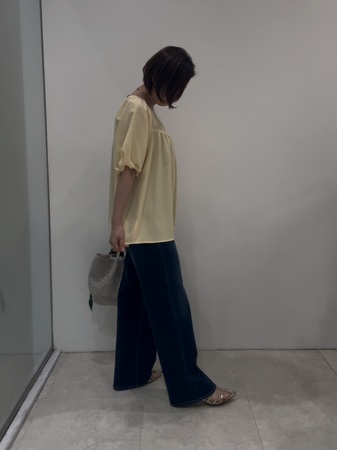 まどかさんの「UNTITLED｜ギャザーデザインブラウス」を使ったコーディネート