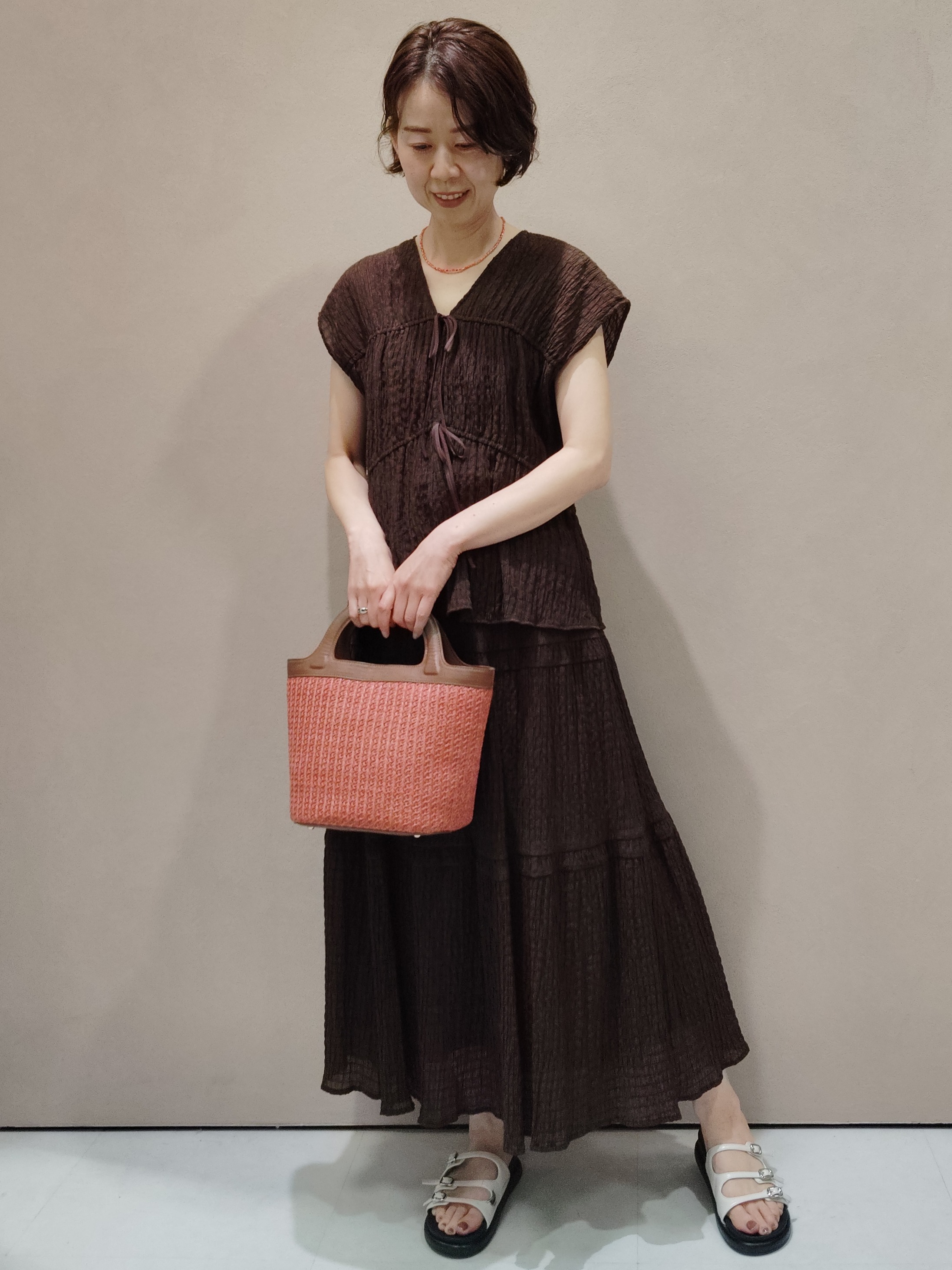 KATAさんの「Reflect｜フロントファスナーシアーブルゾン」を使ったコーディネート
