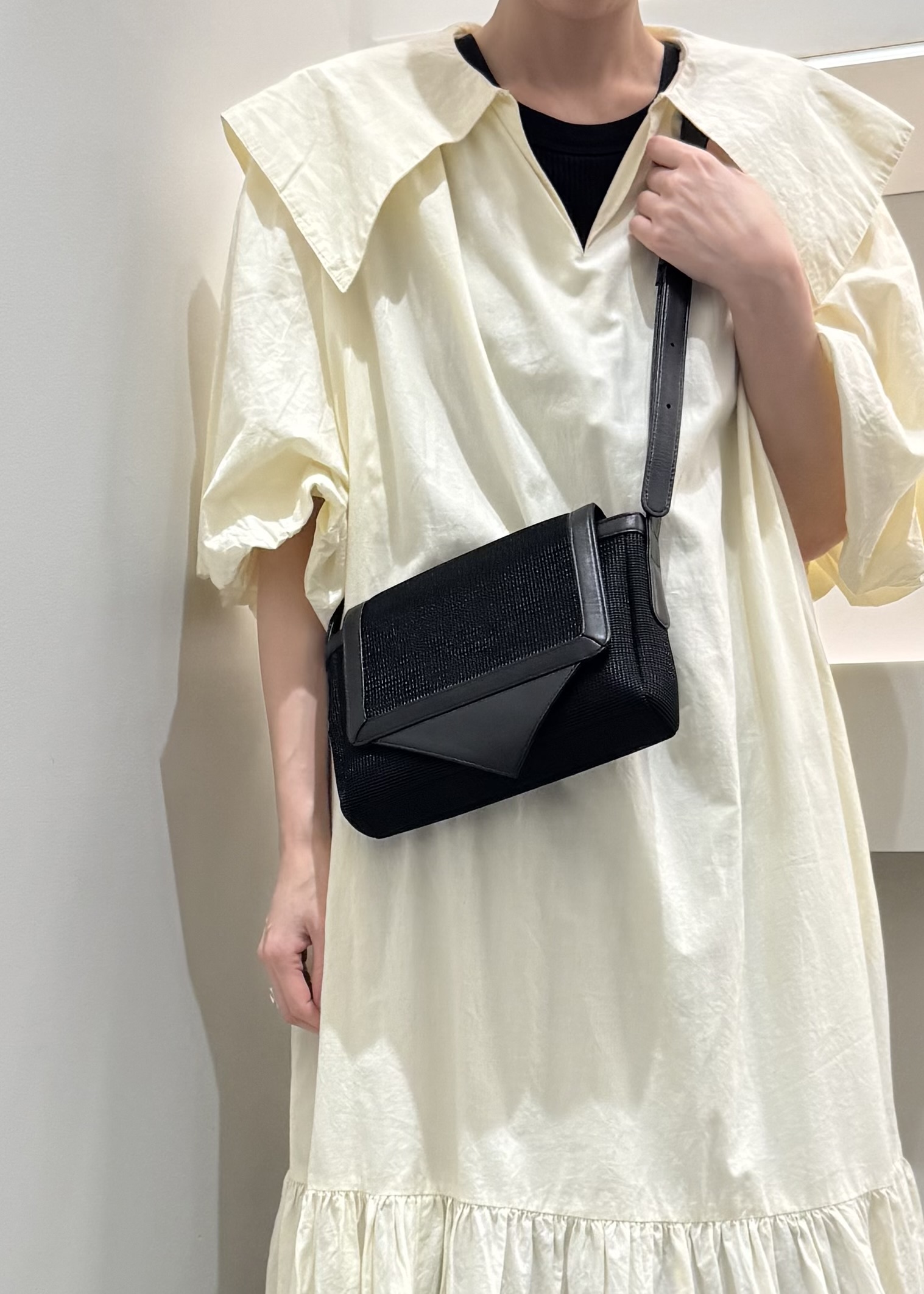 Kさんの「HIROKO HAYASHI｜TRIS（トリス）ショルダーバッグS」を使ったコーディネート