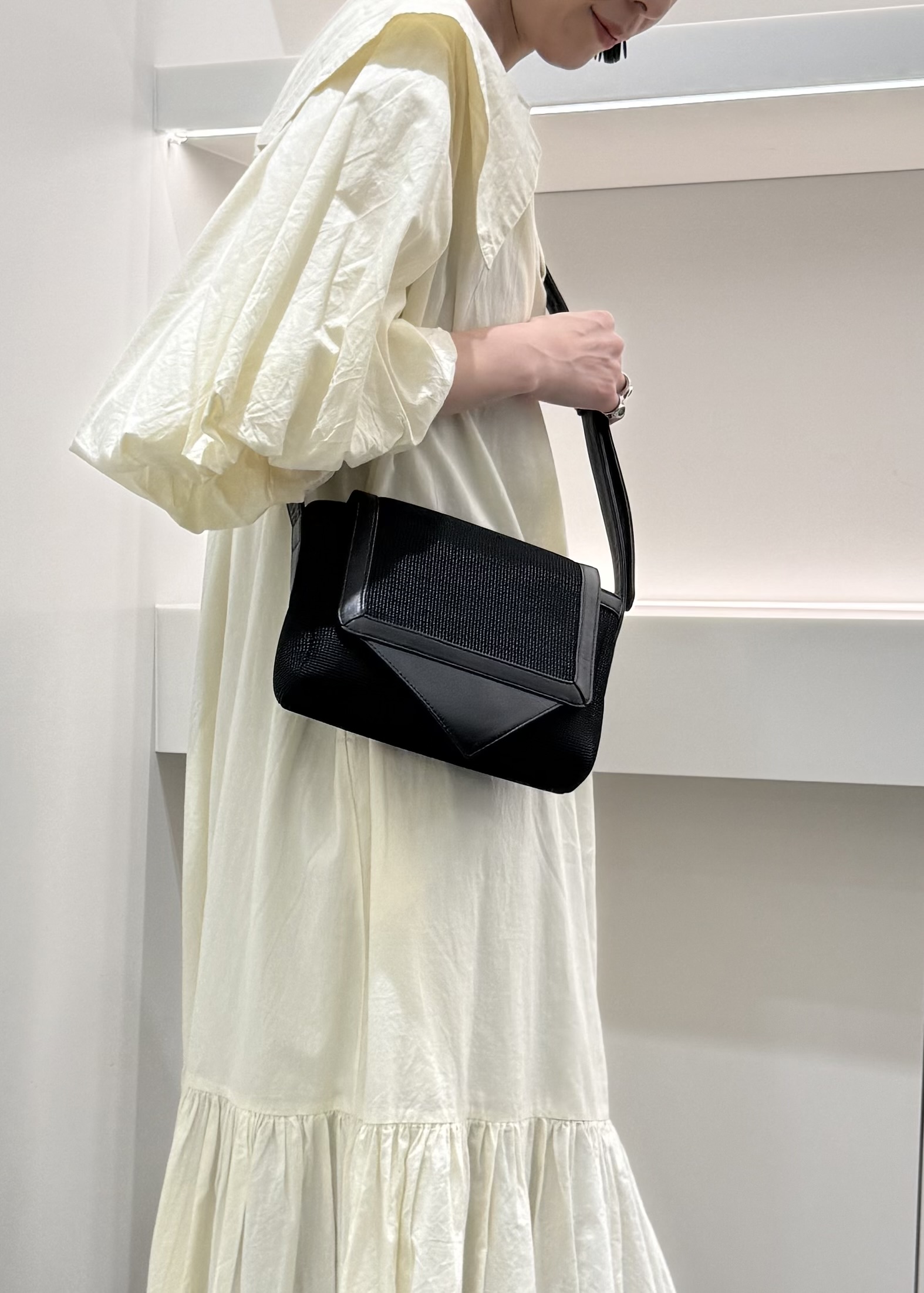Kさんの「HIROKO HAYASHI｜TRIS（トリス）ショルダーバッグS」を使ったコーディネート