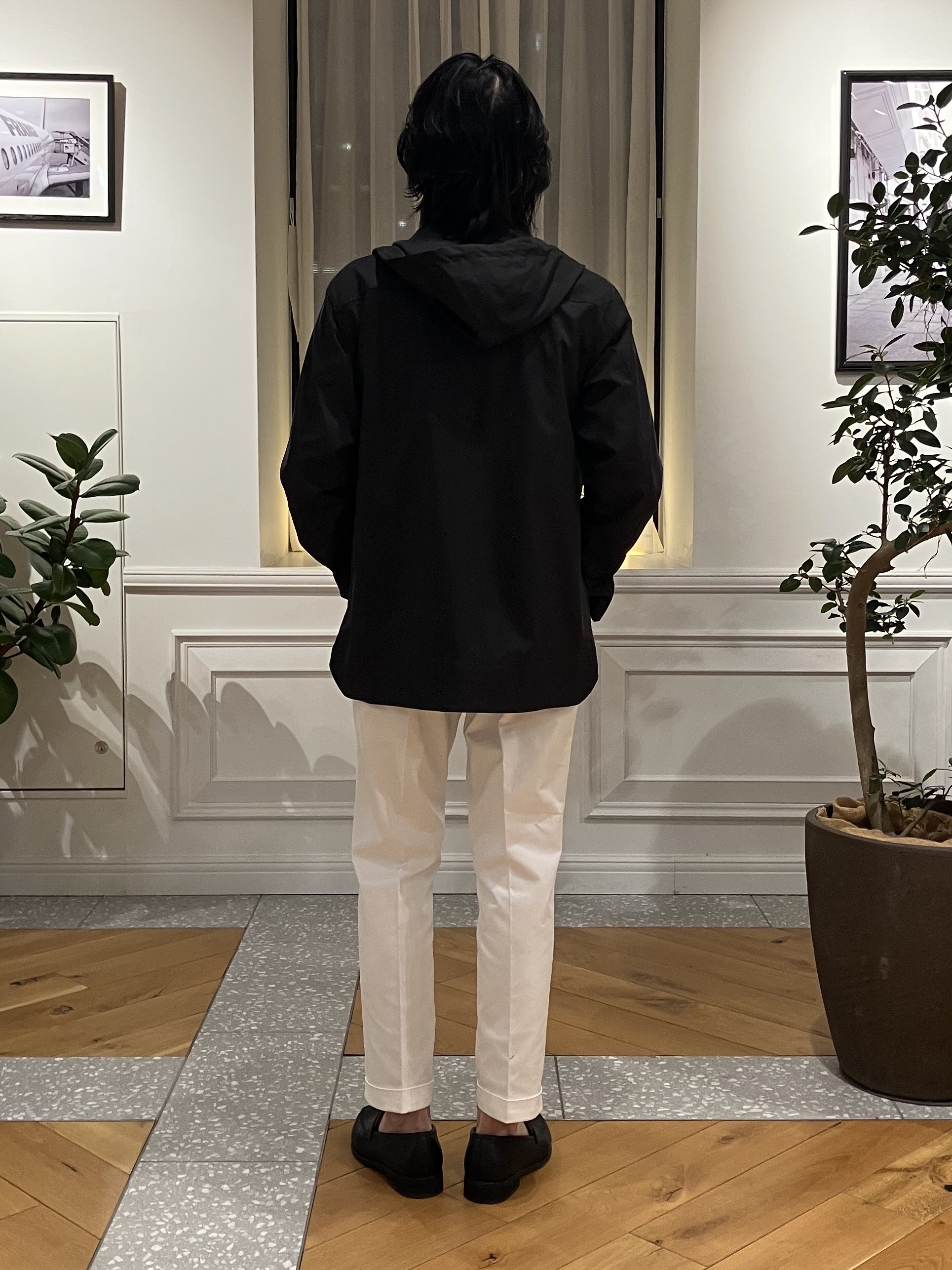 junyaさんの「DRESSTERIOR｜【撥水/透湿素材/ウォッシャブル】LIMONTA ハイスペックパーカー」を使ったコーディネート