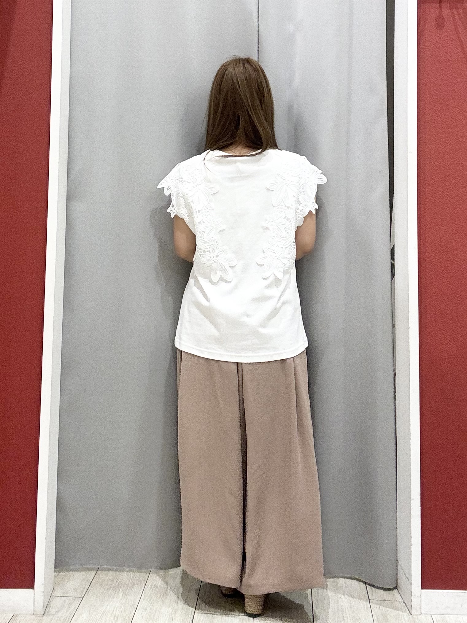 shioさんの「SHOO･LA･RUE｜【ひんやり/UV/S-LL】着ごこちなめらか カノコ編みカーディガン」を使ったコーディネート