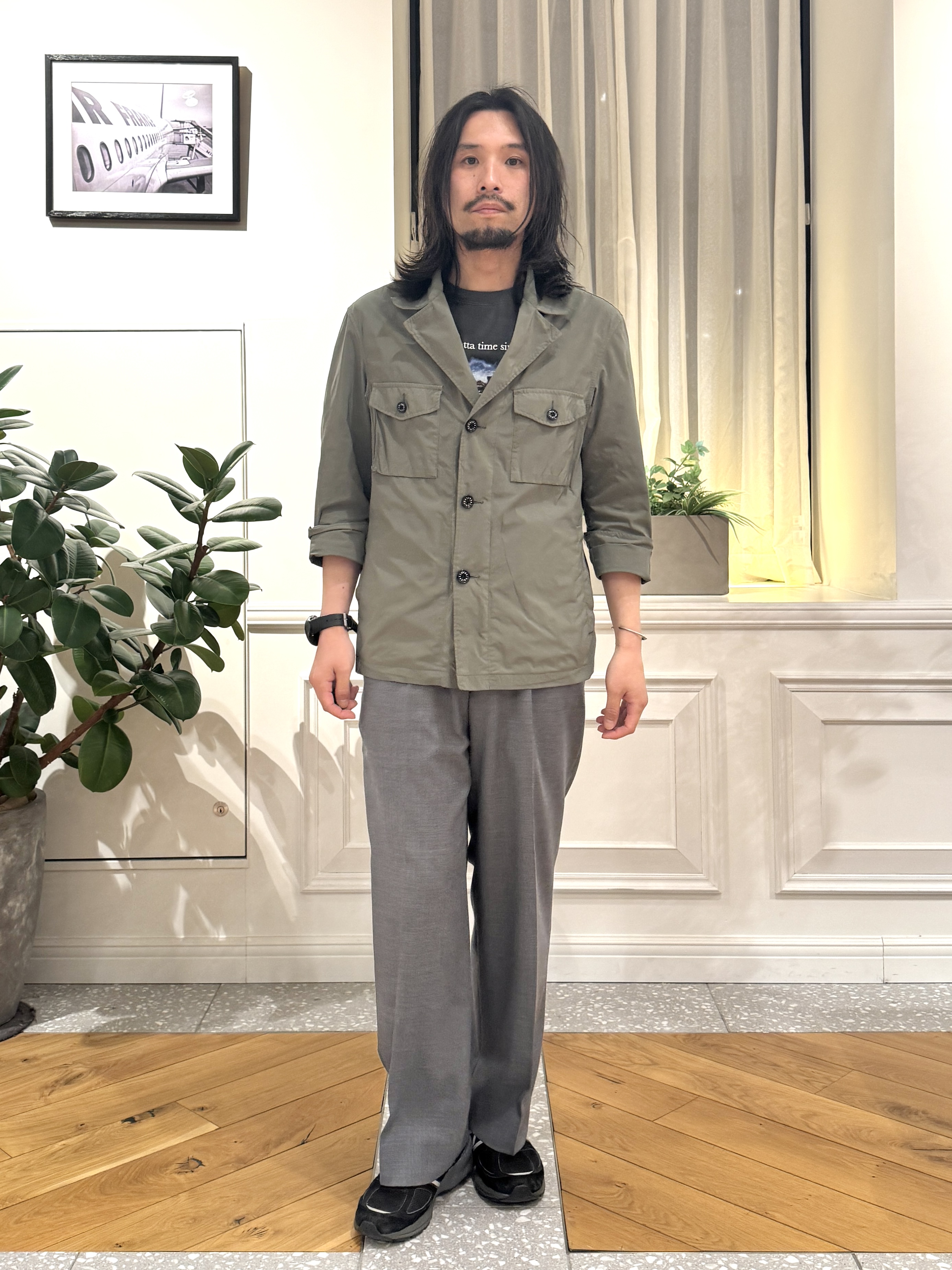kawarataniさんの「DRESSTERIOR｜【ウォッシャブル】ガーメントダイ M65フィールドジャケット」を使ったコーディネート