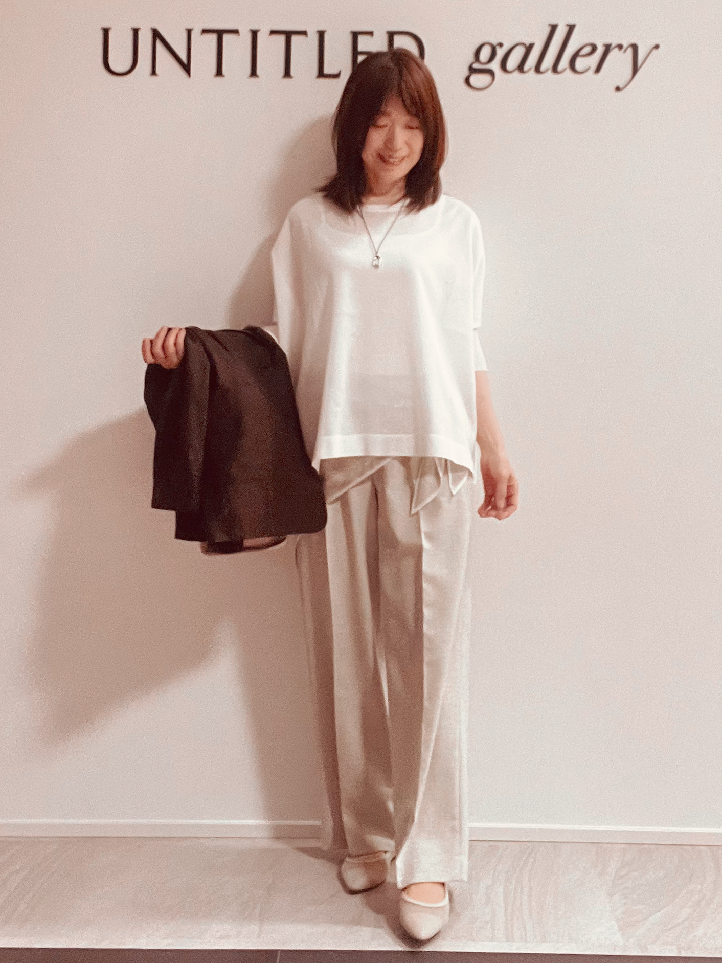めいさんの「UNTITLED｜【程よいシアー感/洗える】エアリーバイオジャケット」を使ったコーディネート