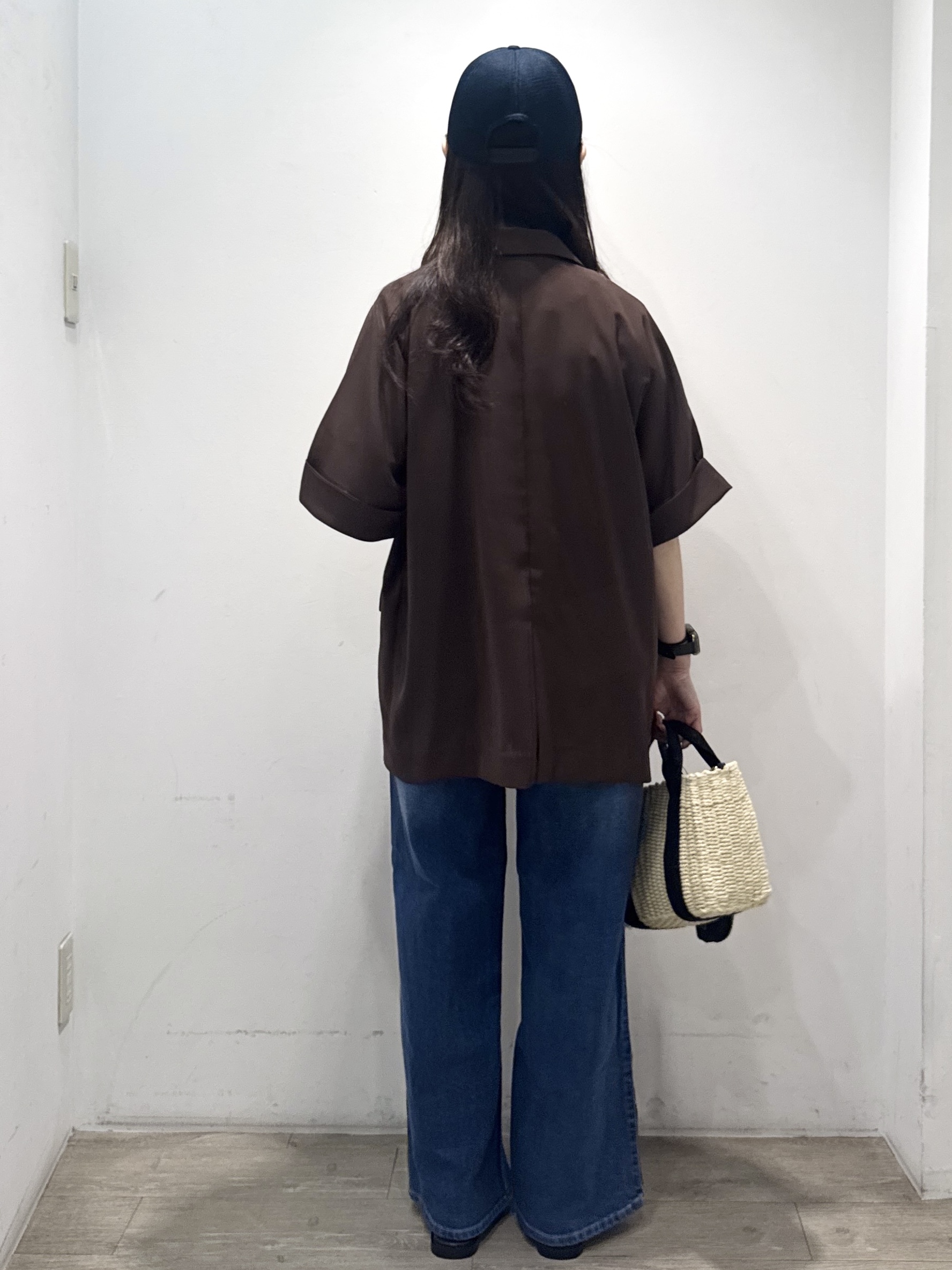 yuicciさんの「OPAQUE.CLIP｜【接触冷感／吸水速乾／防シワ】リネンライクテーラードジャケット《洗濯機OK》」を使ったコーディネート