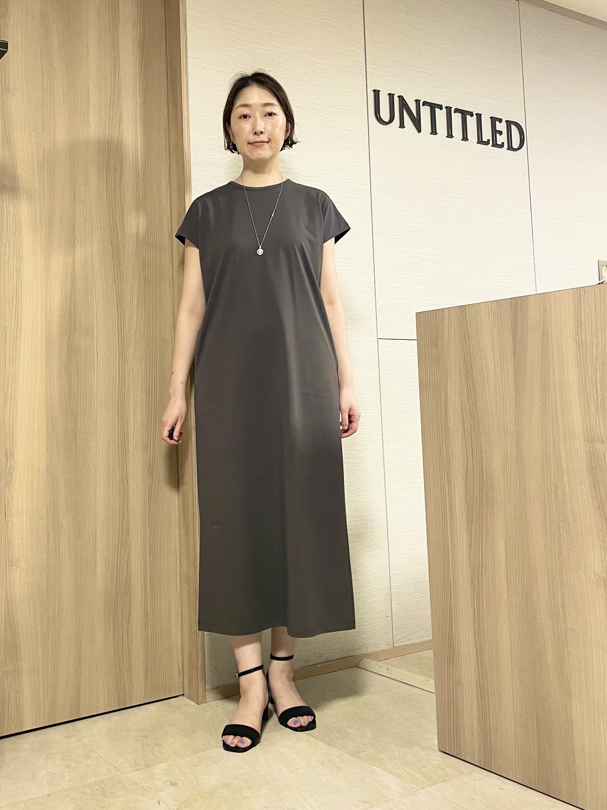 aliceさんの「UNTITLED｜【古畑星夏さん着用/接触冷感】ドライタッチシャツ」を使ったコーディネート