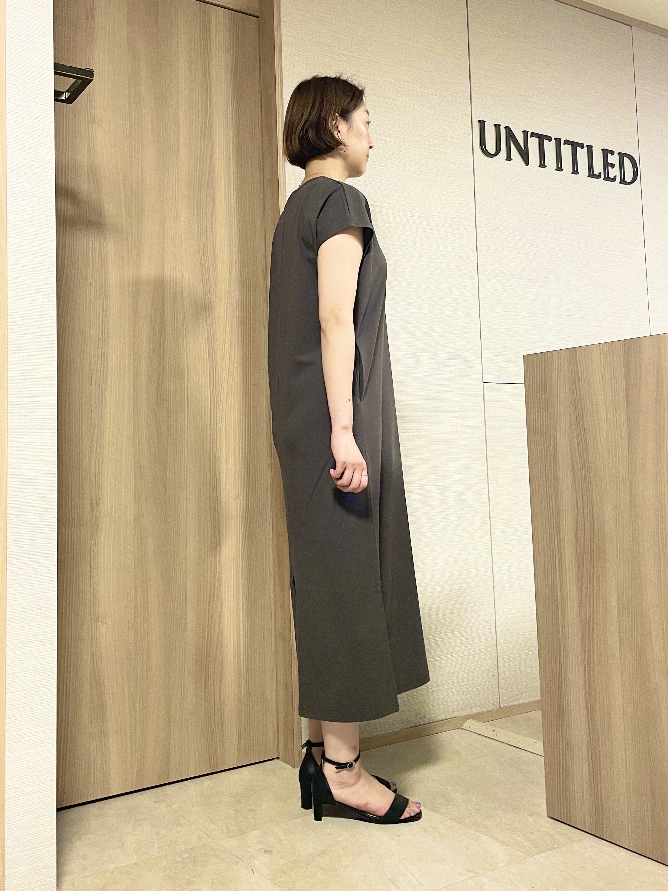 aliceさんの「UNTITLED｜【古畑星夏さん着用/接触冷感】ドライタッチシャツ」を使ったコーディネート