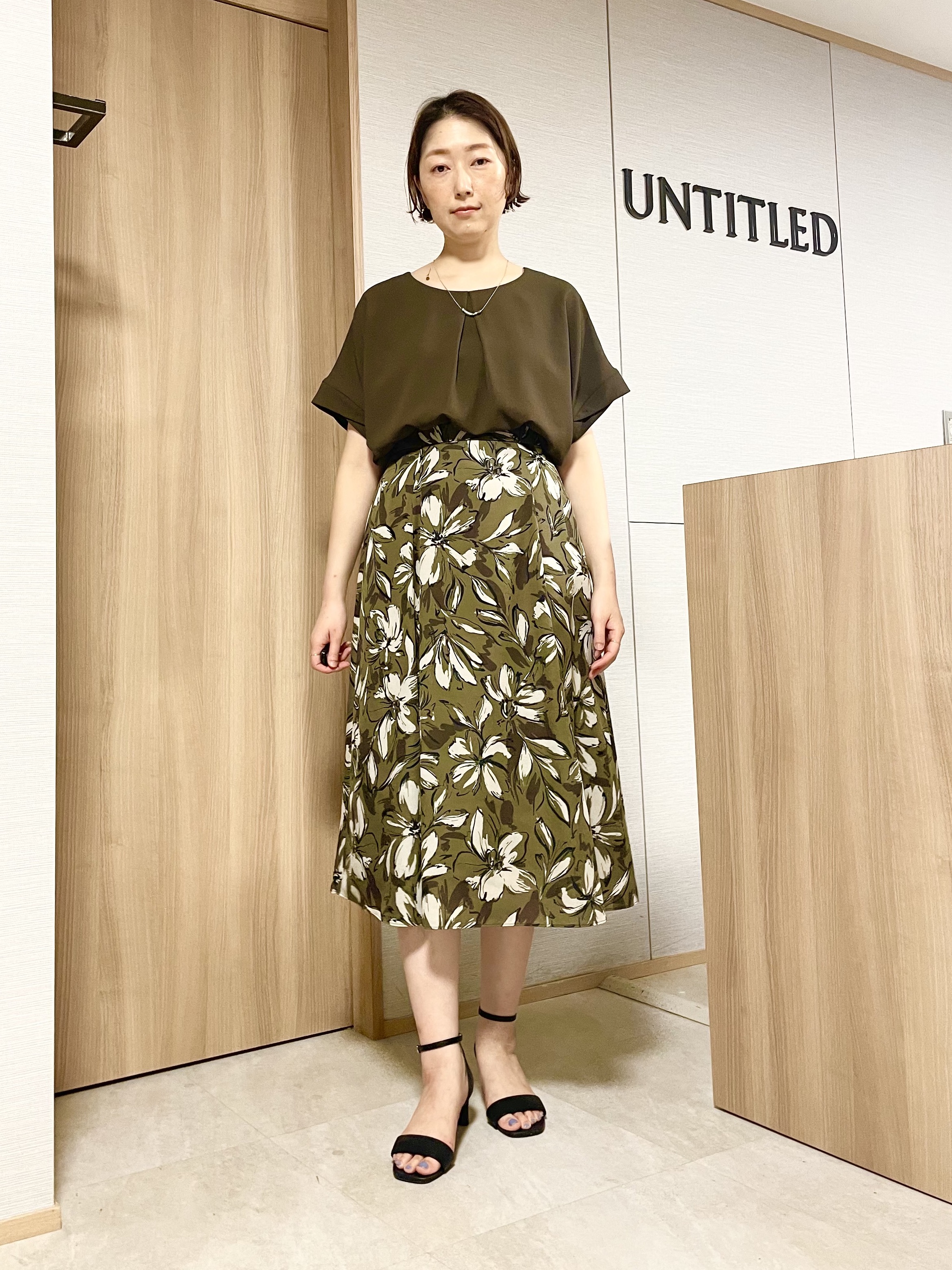 aliceさんの「UNTITLED｜【セットアップ可/接触冷感/通気性】ドライシアーダブルジャケット」を使ったコーディネート