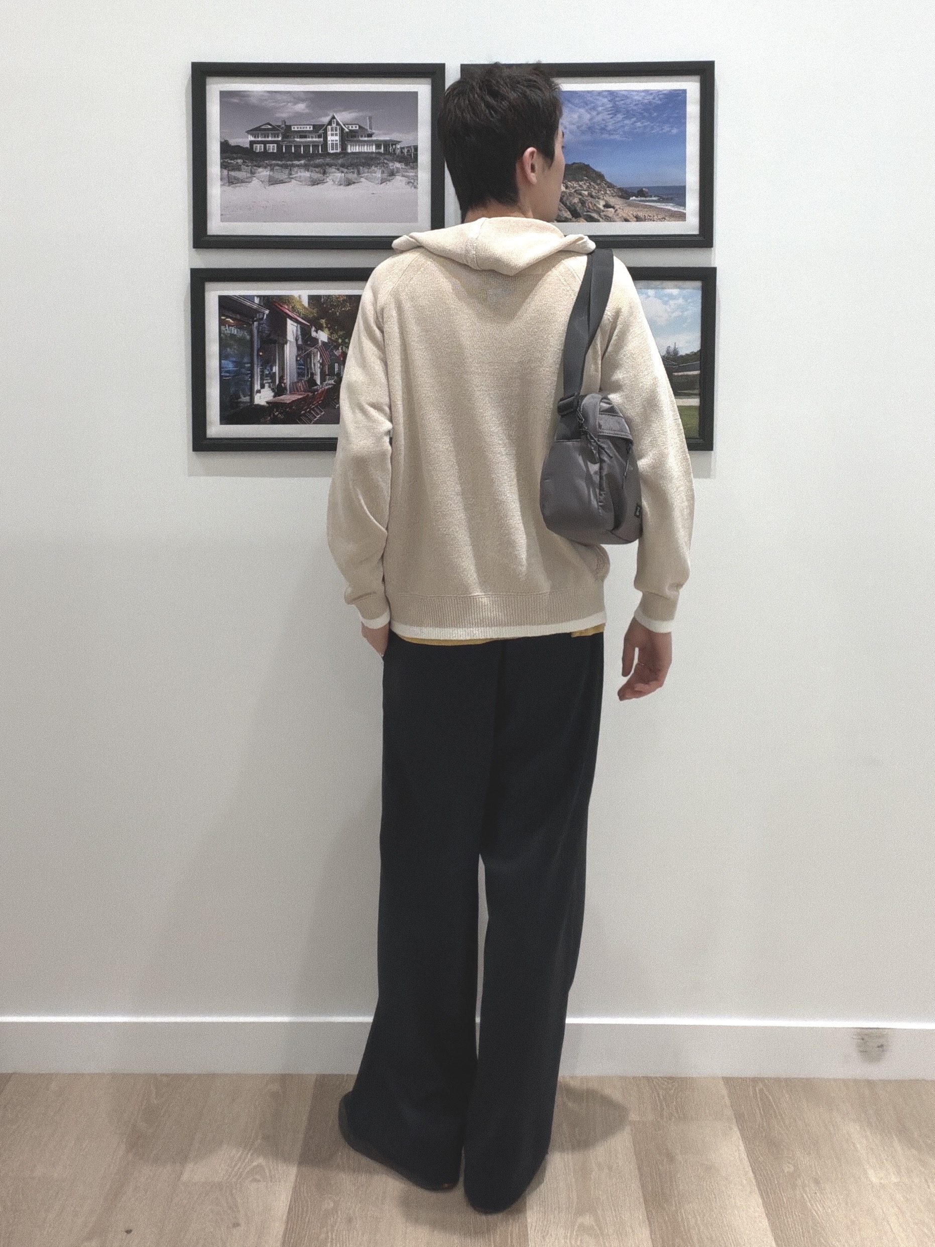 oikawaさんの「Dessin｜ペーパーブレンドジップカーデ」を使ったコーディネート