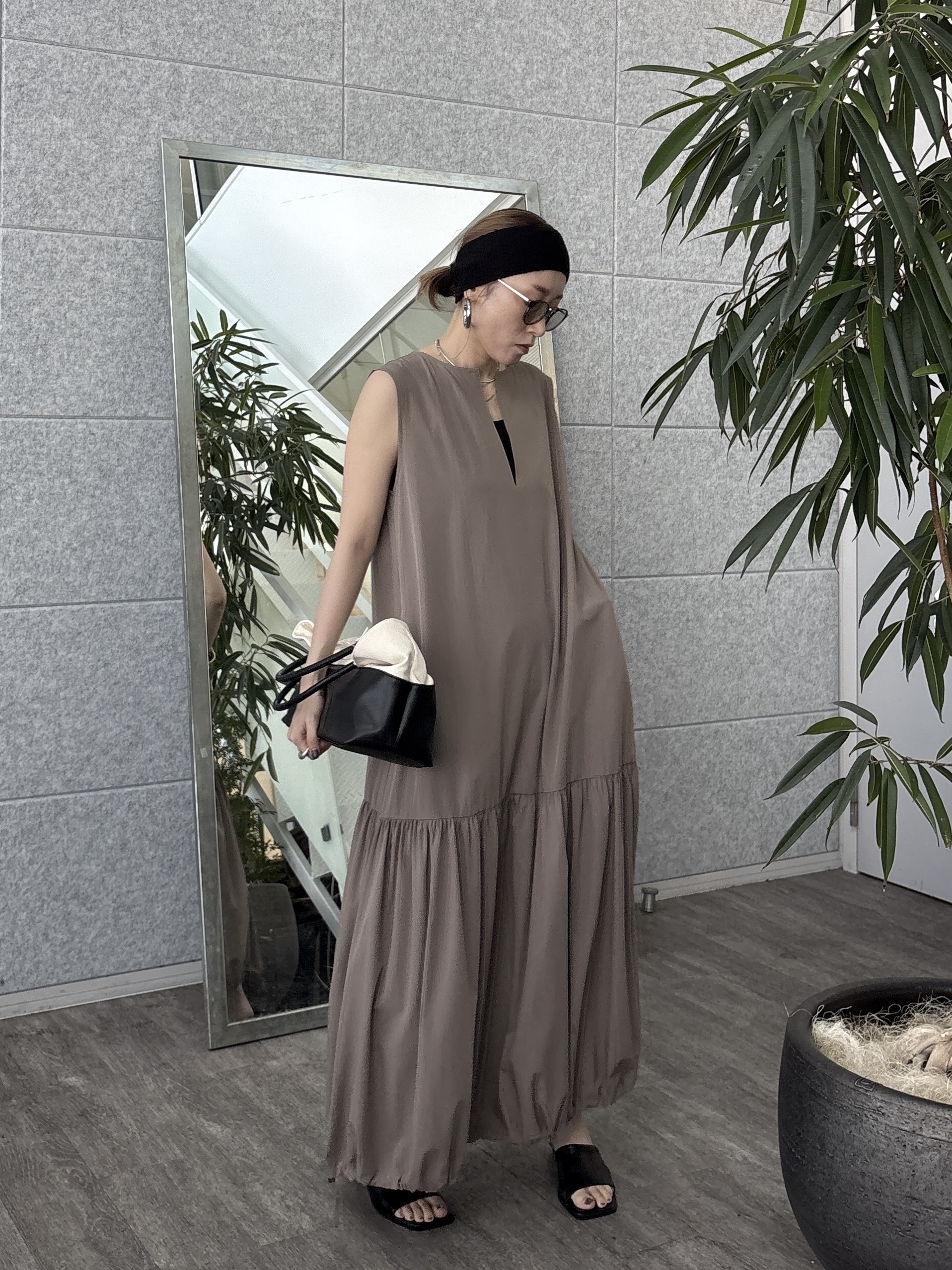 kotakiさんの「INDIVI｜2WAYスキッパーワンピース【再入荷／接触冷感】」を使ったコーディネート