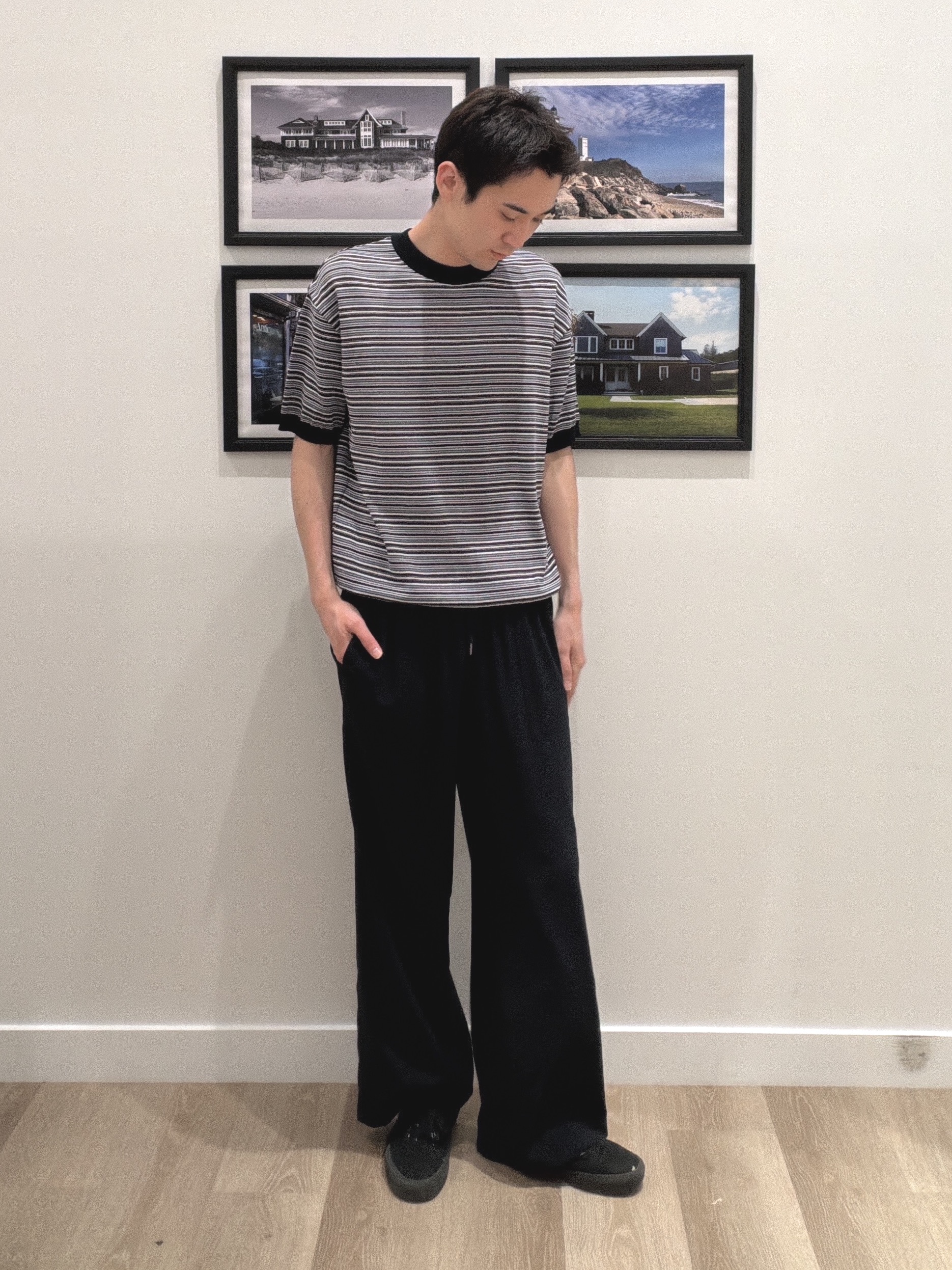 oikawaさんの「Dessin｜【接触冷感/UVカット】タンブラーリラクシーパンツ」を使ったコーディネート