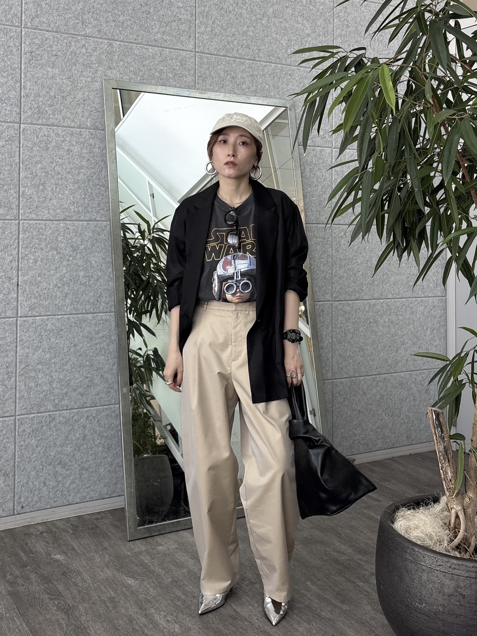 kotakiさんの「INDIVI｜シアーシャツジャケット【接触冷感】」を使ったコーディネート