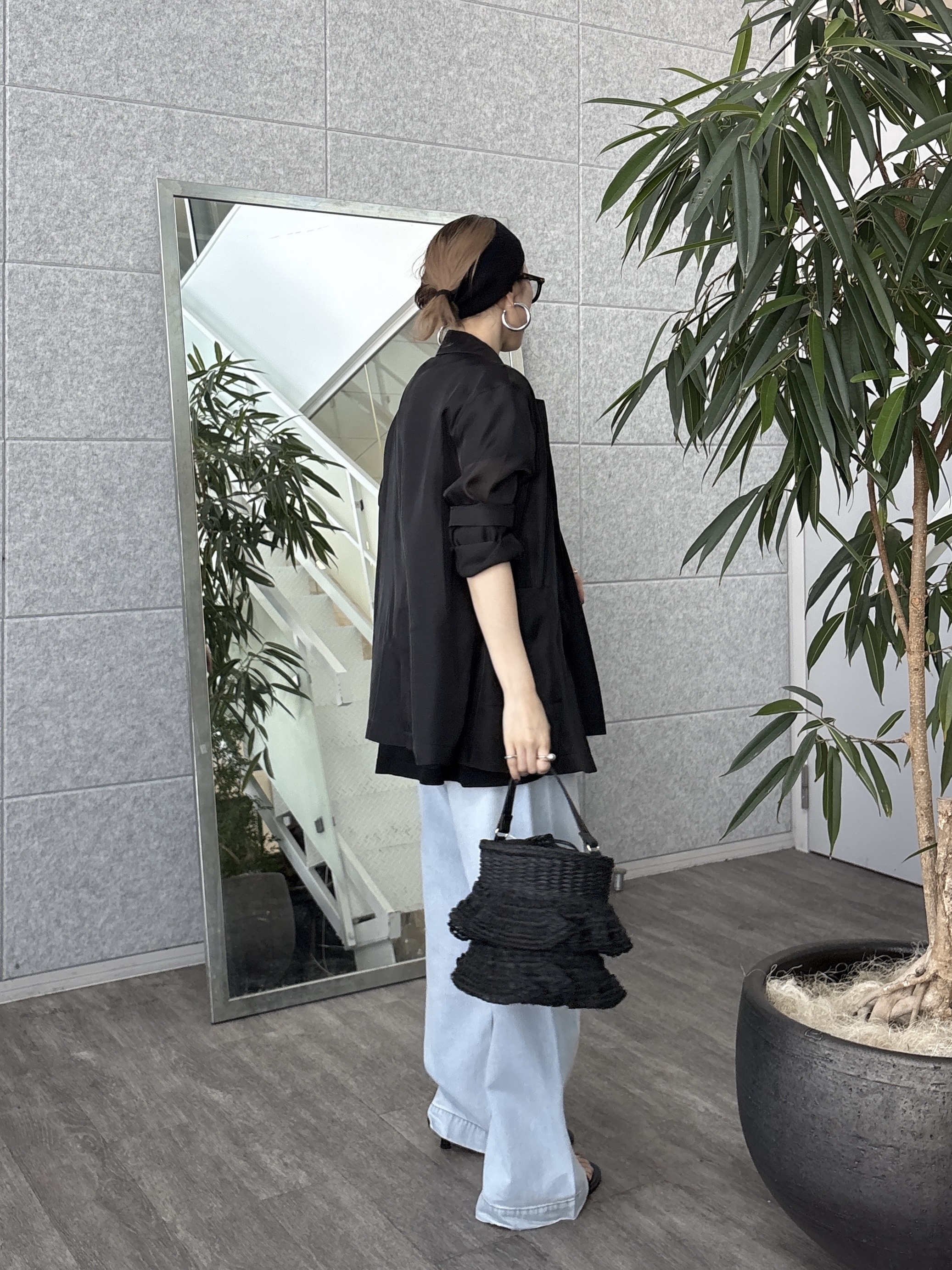 kotakiさんの「INDIVI｜シアーシャツジャケット【接触冷感】」を使ったコーディネート