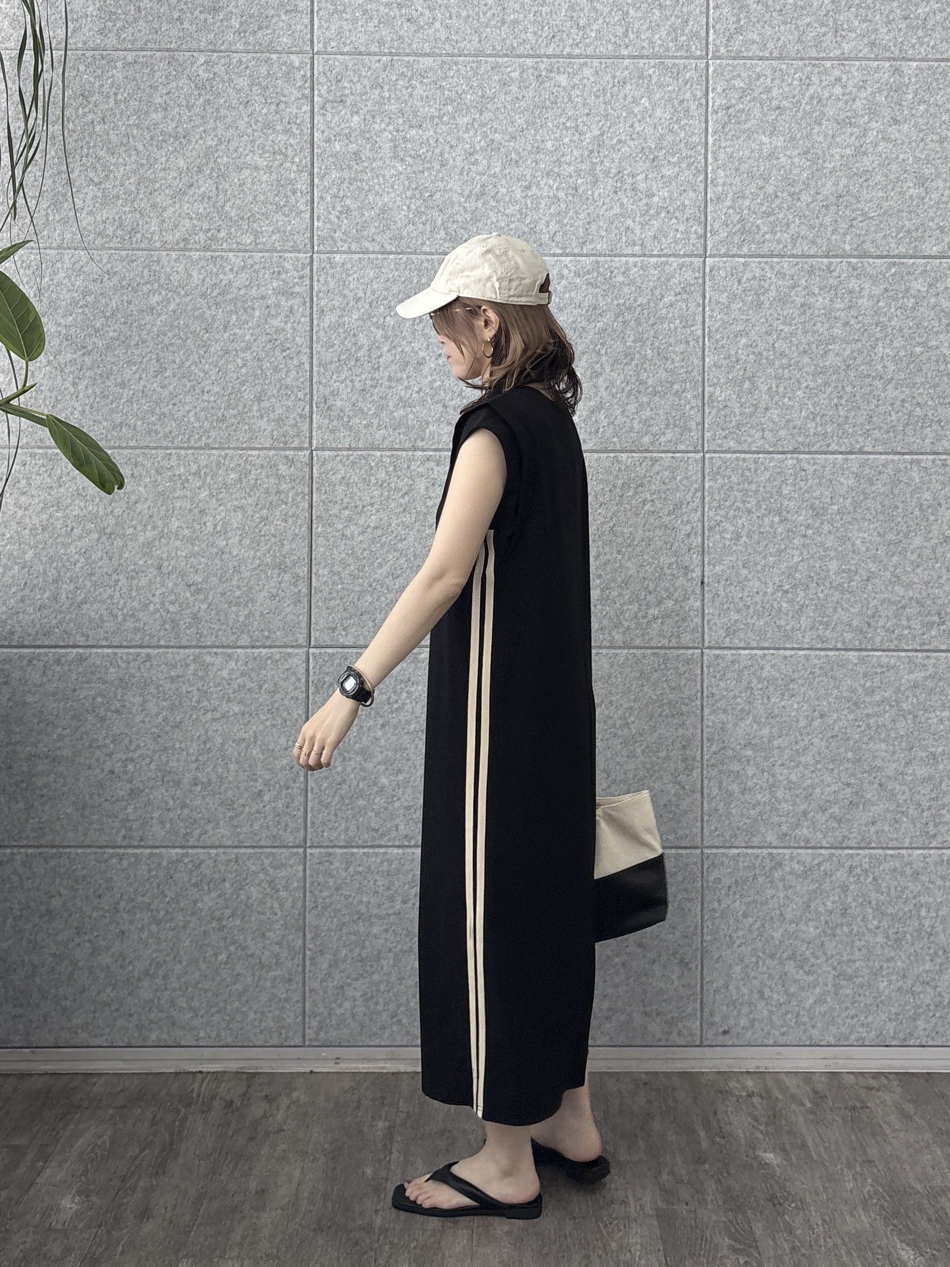 kotakiさんの「INDIVI｜サイドラインジョーゼットワンピース」を使ったコーディネート