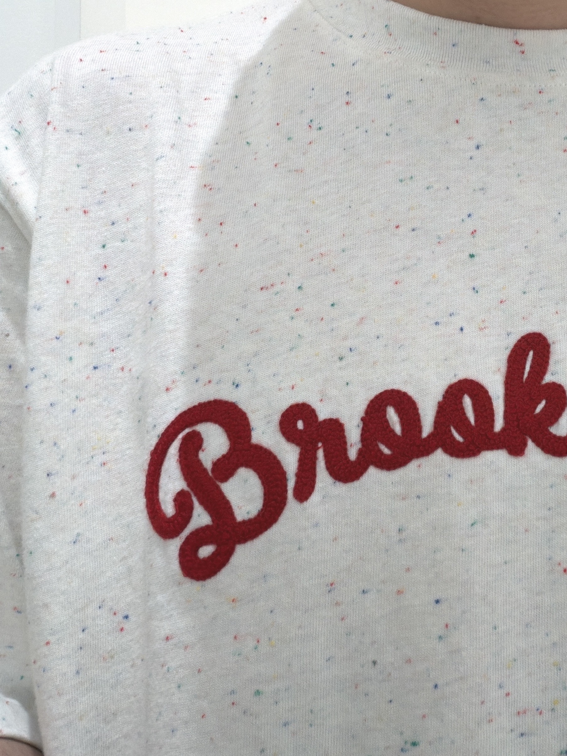 oikawaさんの「Dessin｜【ユニセックス/洗える】ネップロゴ刺繍Tシャツ」を使ったコーディネート
