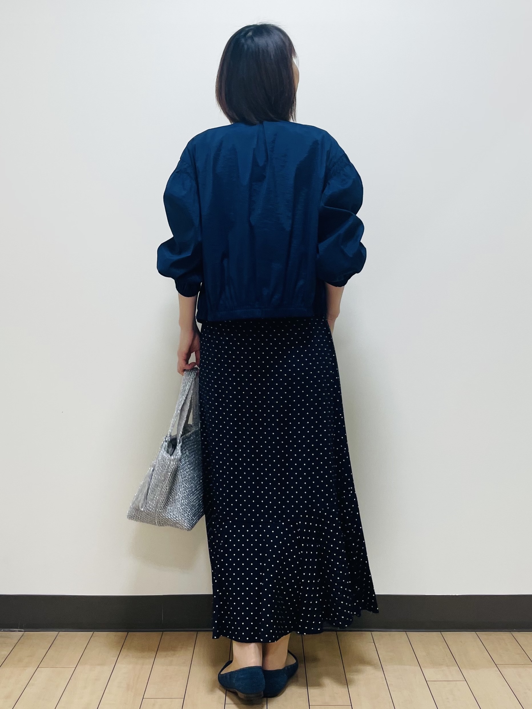 Riiさんの「Reflect｜フロントファスナーシアーブルゾン」を使ったコーディネート