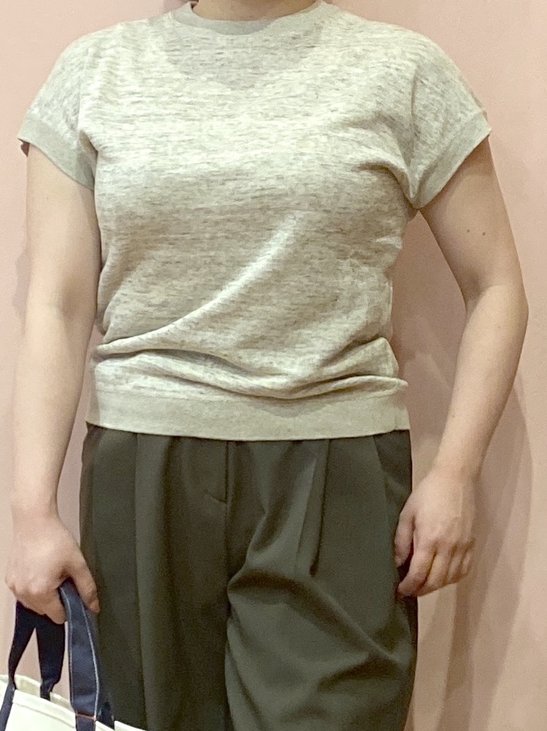 Ayano.Kさんの「DRESSTERIOR｜【ウォッシャブル／セットアップ可】リネン混裏毛フレンチプルオーバー」を使ったコーディネート