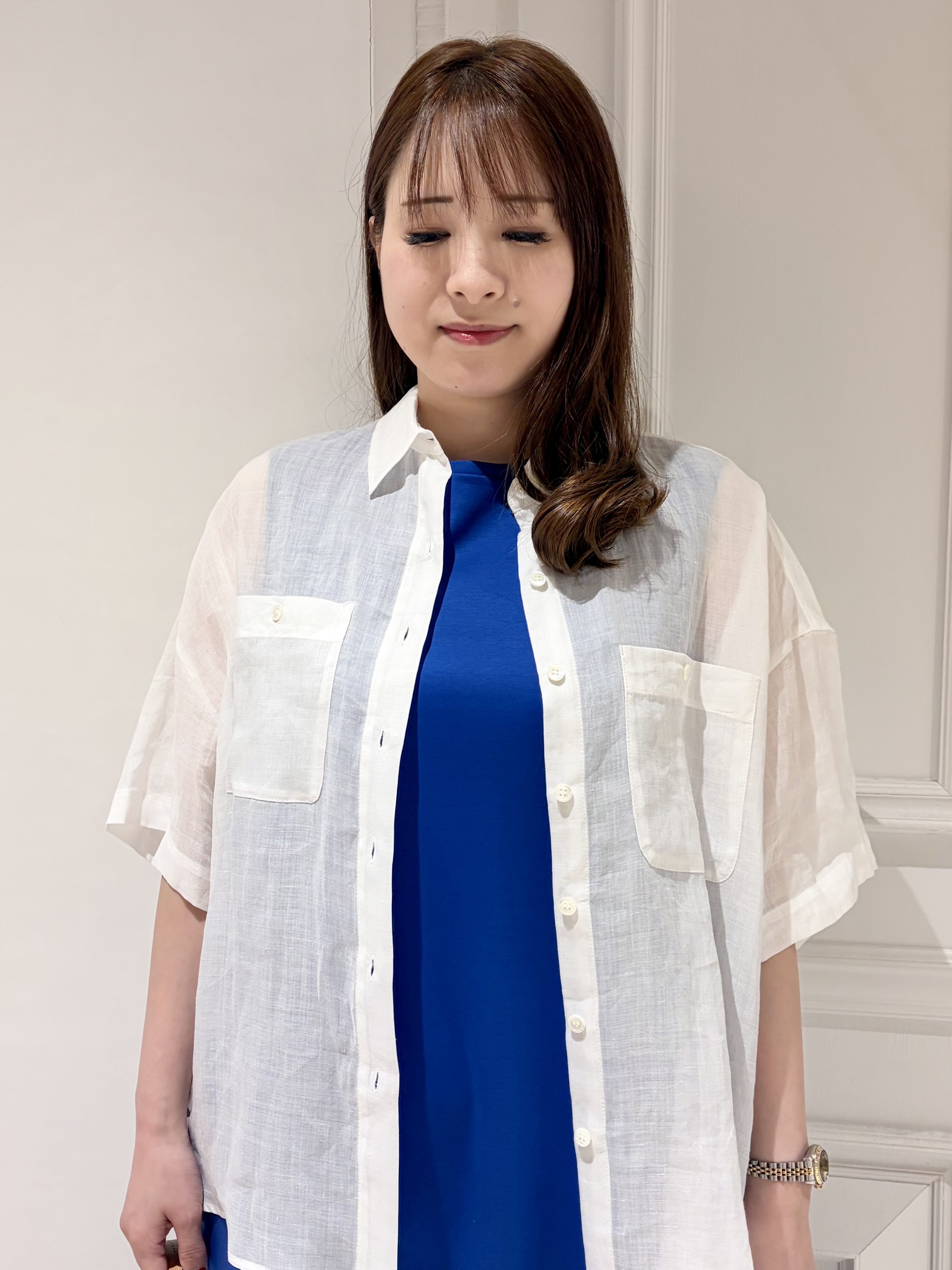 minowaさんの「DRESSTERIOR｜ピュアラミー シャツ」を使ったコーディネート
