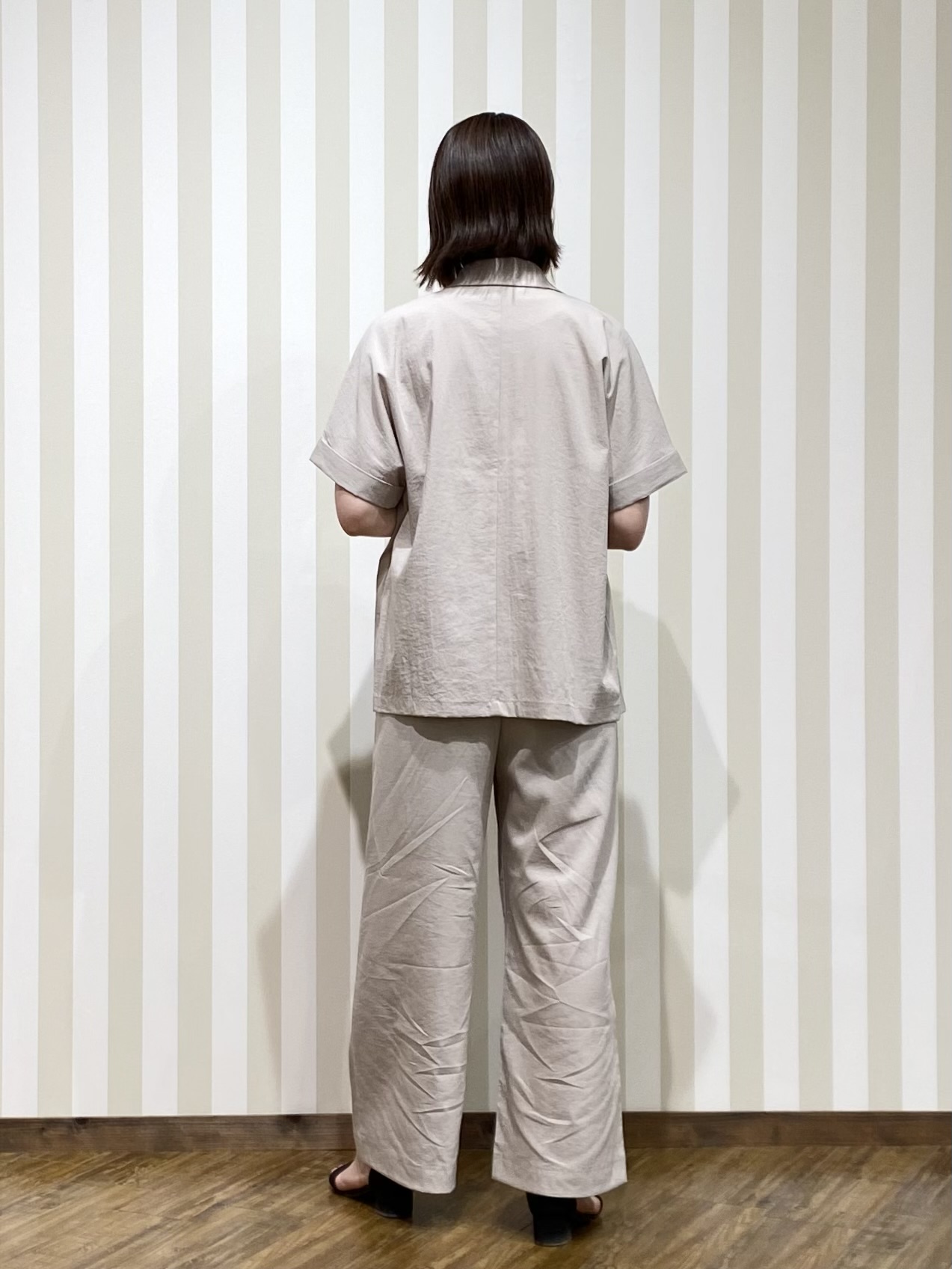 SAOさんの「SHOO･LA･RUE｜【高レビュー/洗濯機可/セットアップ可】軽凛(かろりん) ひんやり半袖ジャケット」を使ったコーディネート