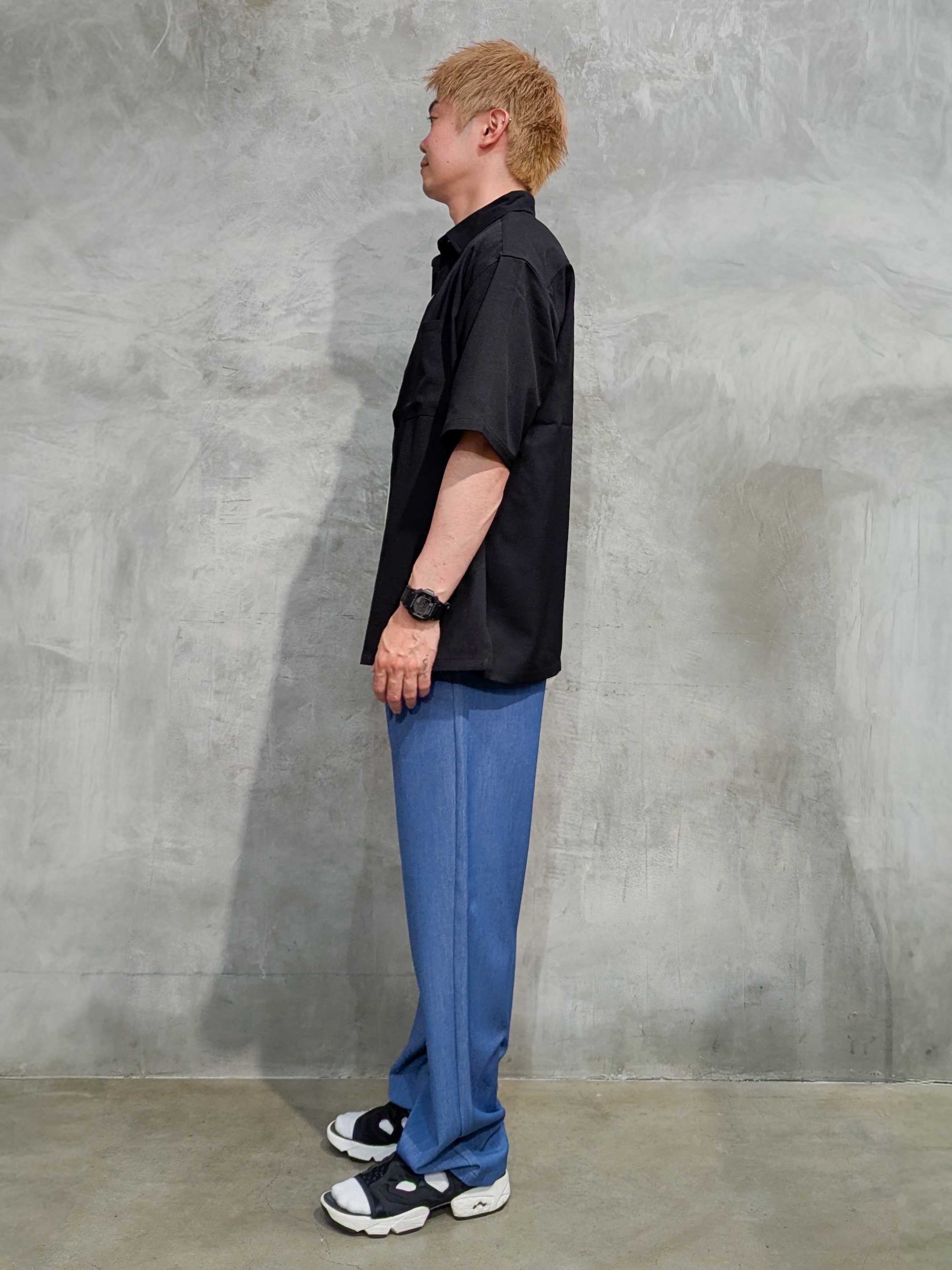 daiさんの「THE SHOP TK｜LITE TEX ダブルフラップ半袖シャツ 接触冷感/吸水速乾/UVカット/アンチピリング/イージー」を使ったコーディネート