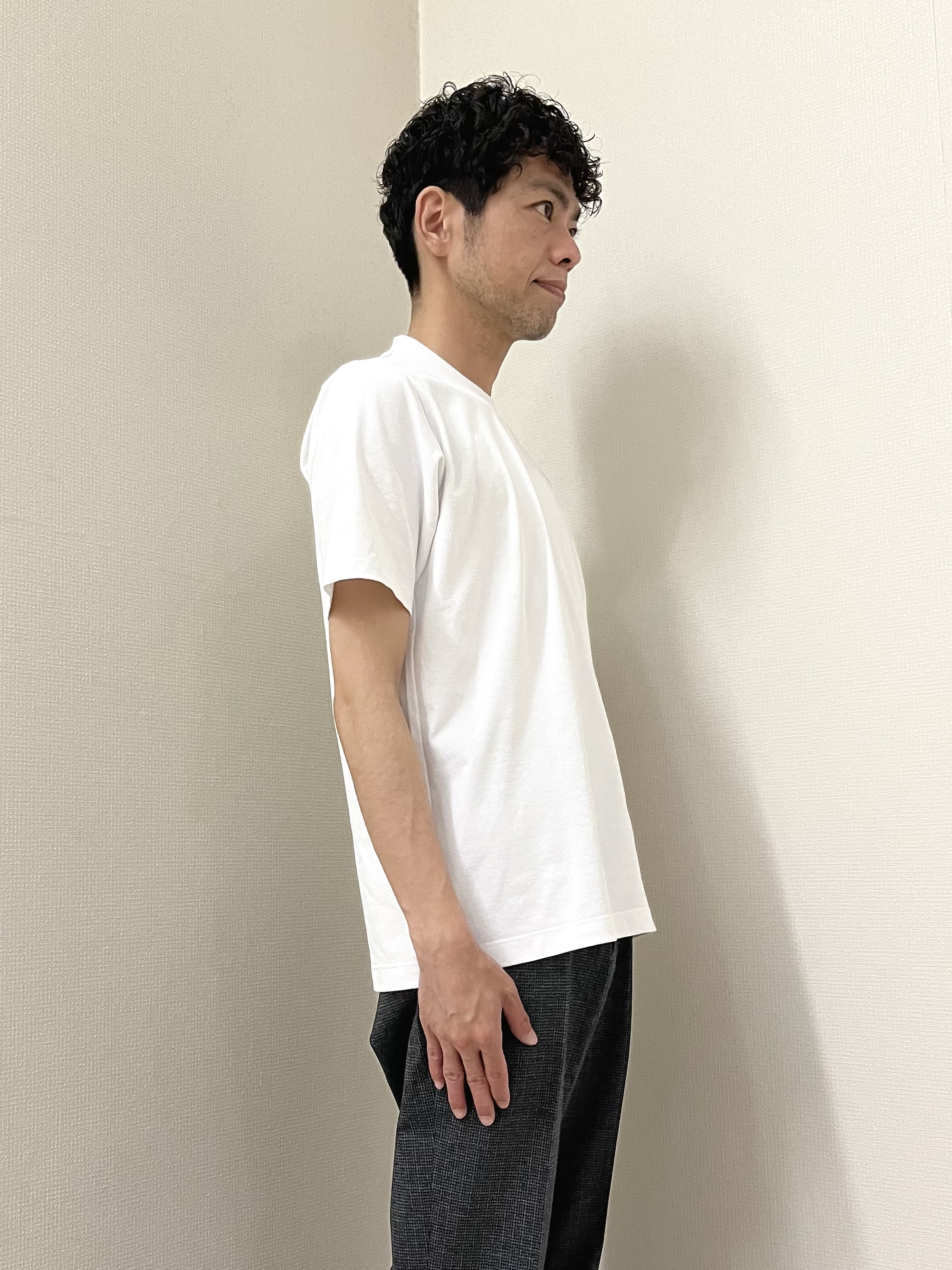 URAさんの「TAKEO KIKUCHI｜【通気性】ジャージ千鳥柄 ジャケット」を使ったコーディネート