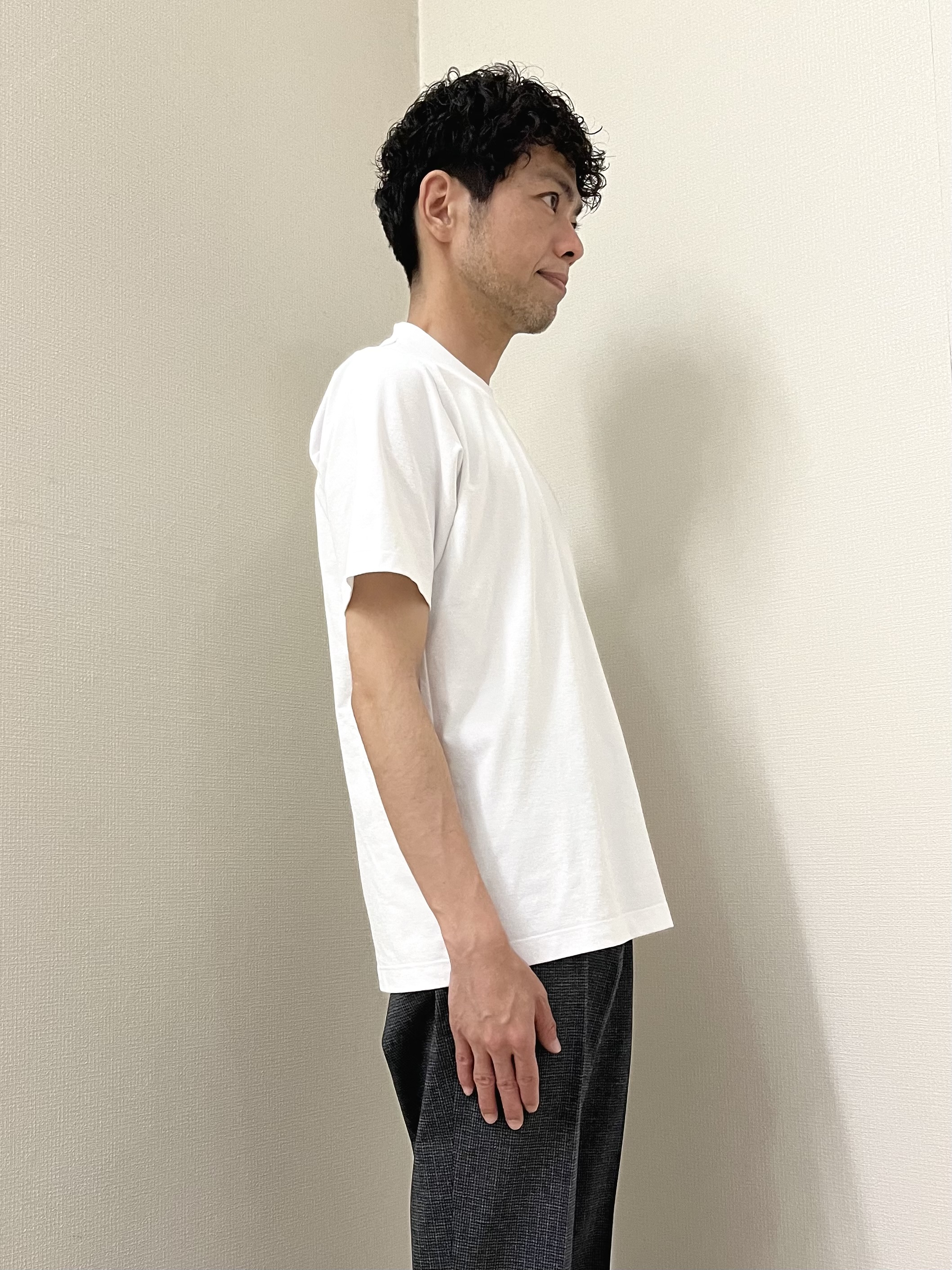 URAさんの「TAKEO KIKUCHI｜【通気性】ジャージ千鳥柄 ジャケット」を使ったコーディネート