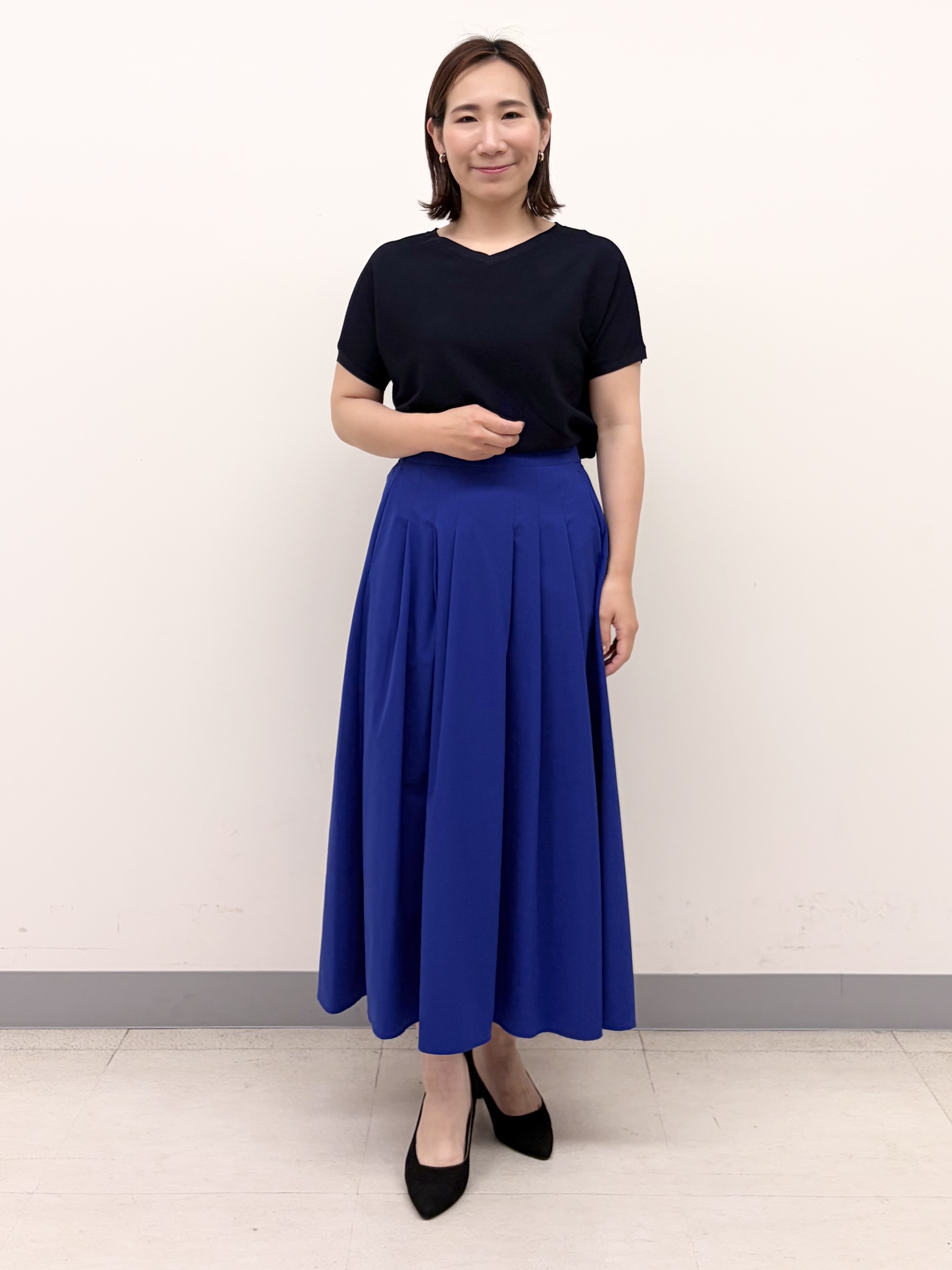 YUKARIさんの「INDIVI｜【洗える／メッシュ素材／SETUP可能】半袖シアージャケット」を使ったコーディネート