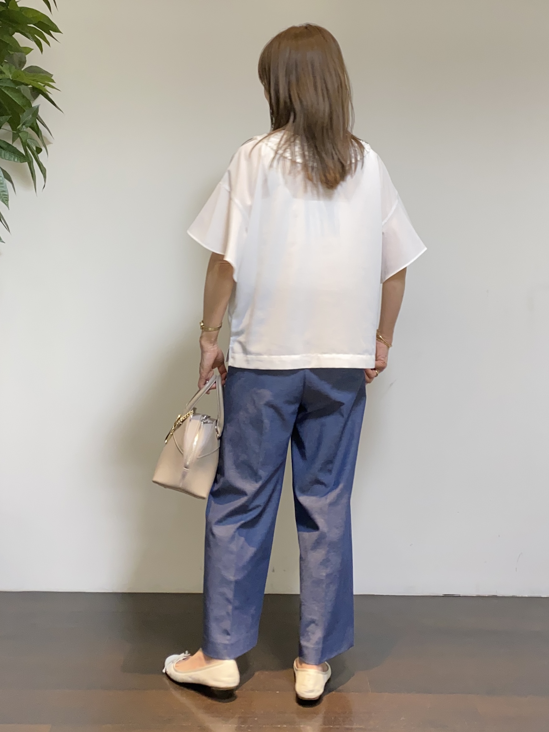 tomoさんの「UNTITLED｜【接触冷感/UVカット/遮熱機能】フライスジャージカーディガン」を使ったコーディネート
