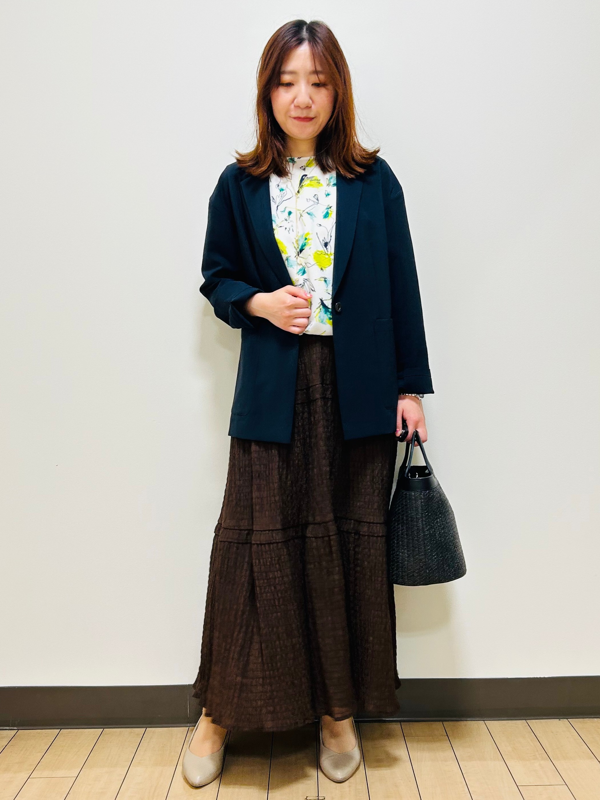 miiiさんの「Reflect｜【SS-4Lサイズ／接触冷感／シワになりにくい】リラクシーテーラードジャケット」を使ったコーディネート