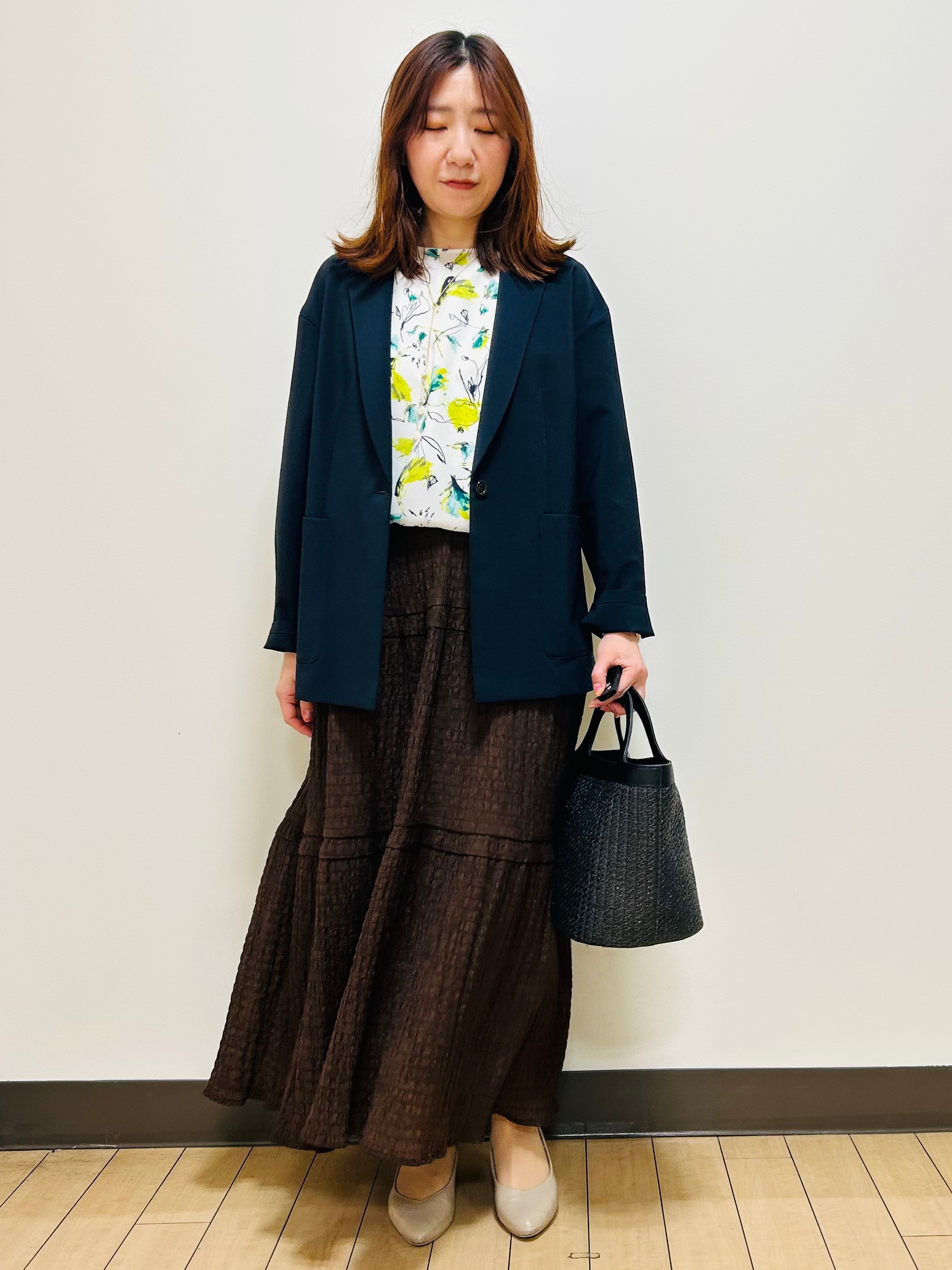 miiiさんの「Reflect｜【SS-4Lサイズ／接触冷感／シワになりにくい】リラクシーテーラードジャケット」を使ったコーディネート
