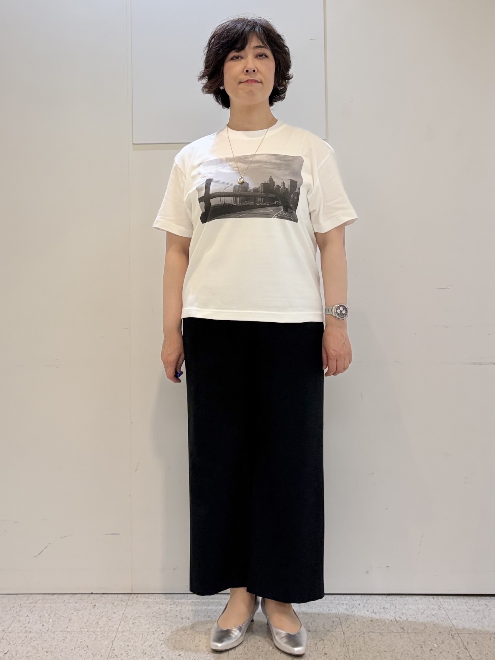 ヤスコさんの「Reflect｜【羽織にも◎】ダンガリーシャツ」を使ったコーディネート
