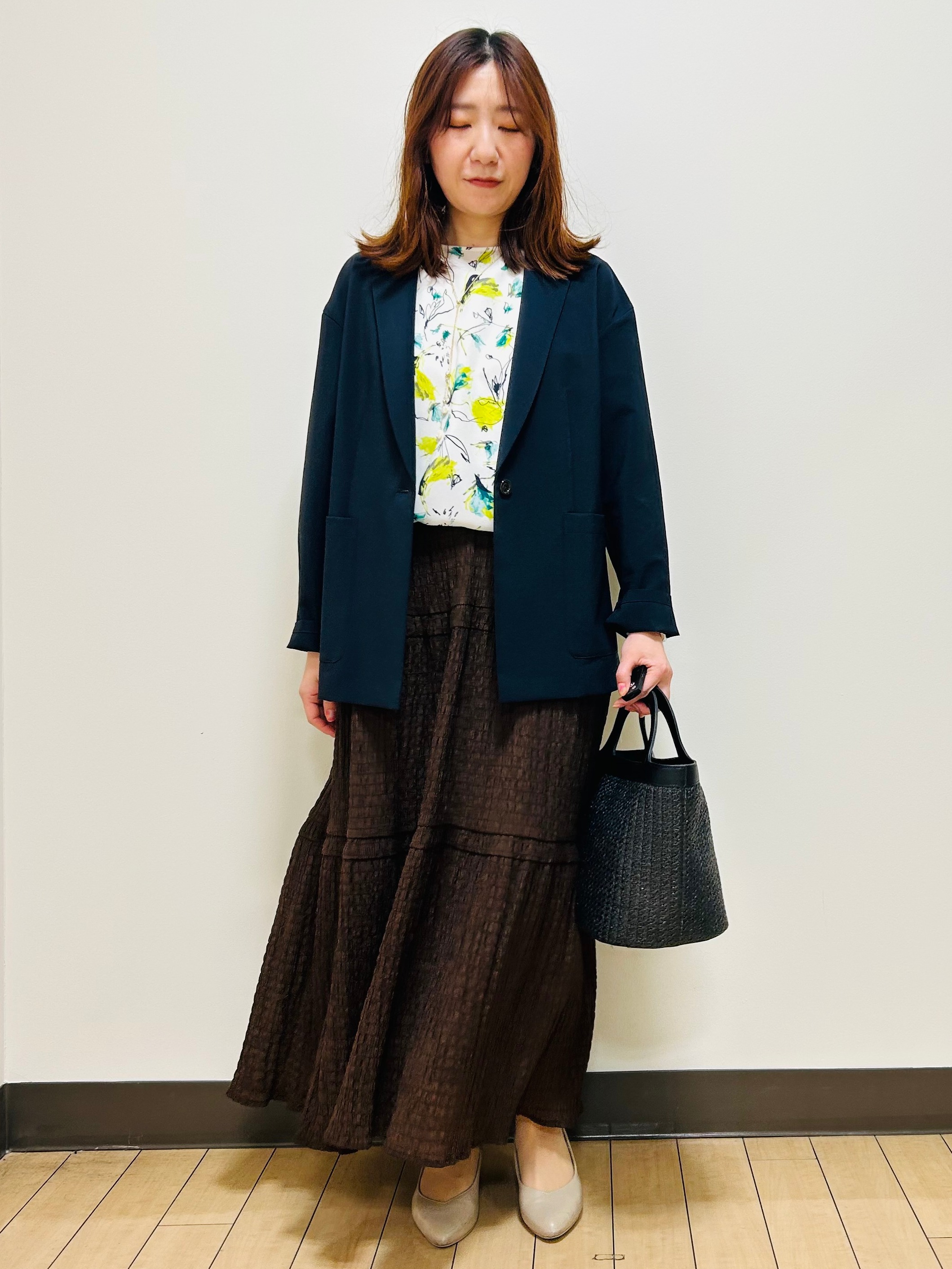 miiiさんの「Reflect｜【SS-4Lサイズ／接触冷感／シワになりにくい】リラクシーテーラードジャケット」を使ったコーディネート