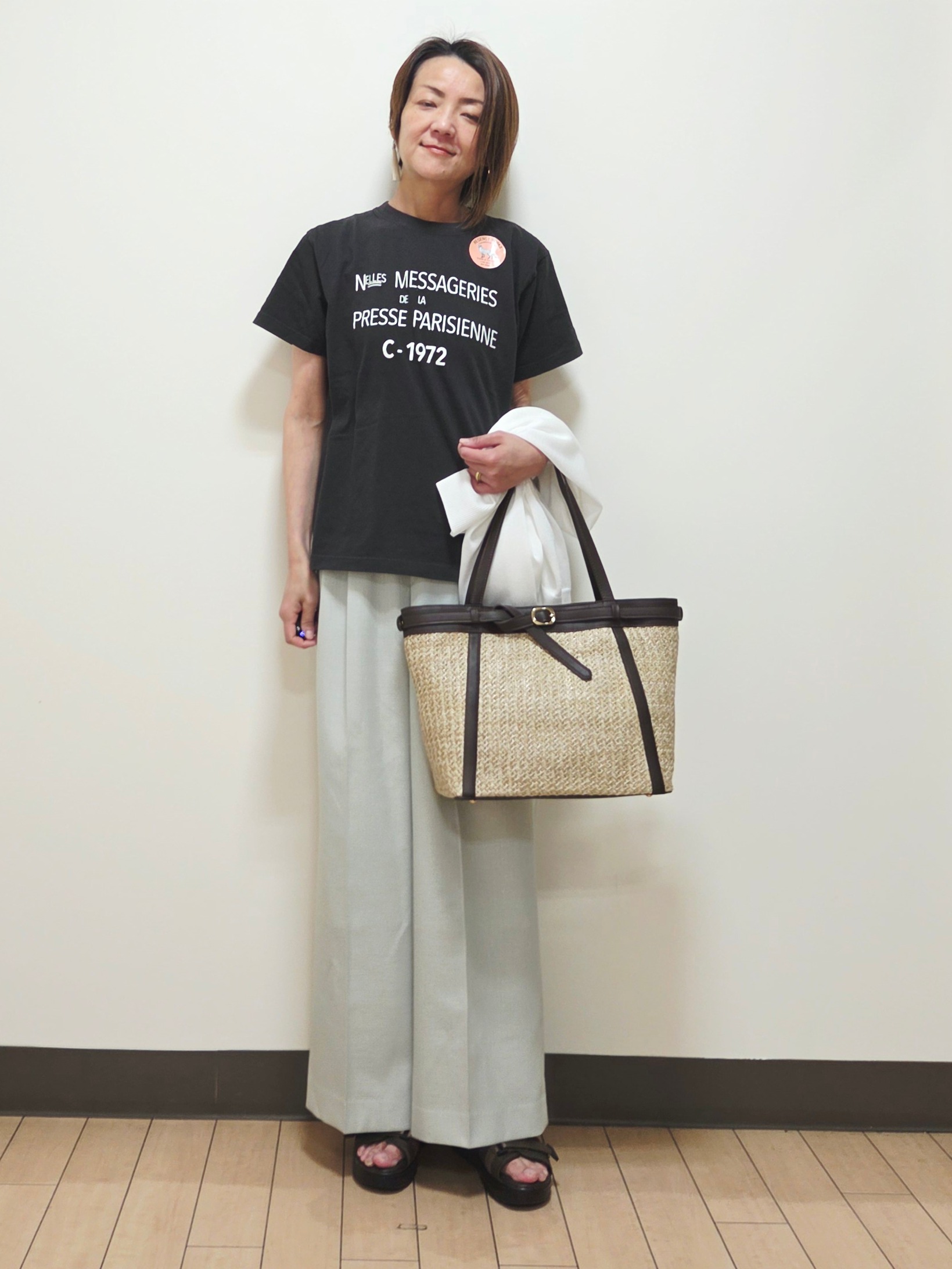 yuuさんの「Reflect｜【冷房対策に◎】すっきり見え着流しカーディガン」を使ったコーディネート