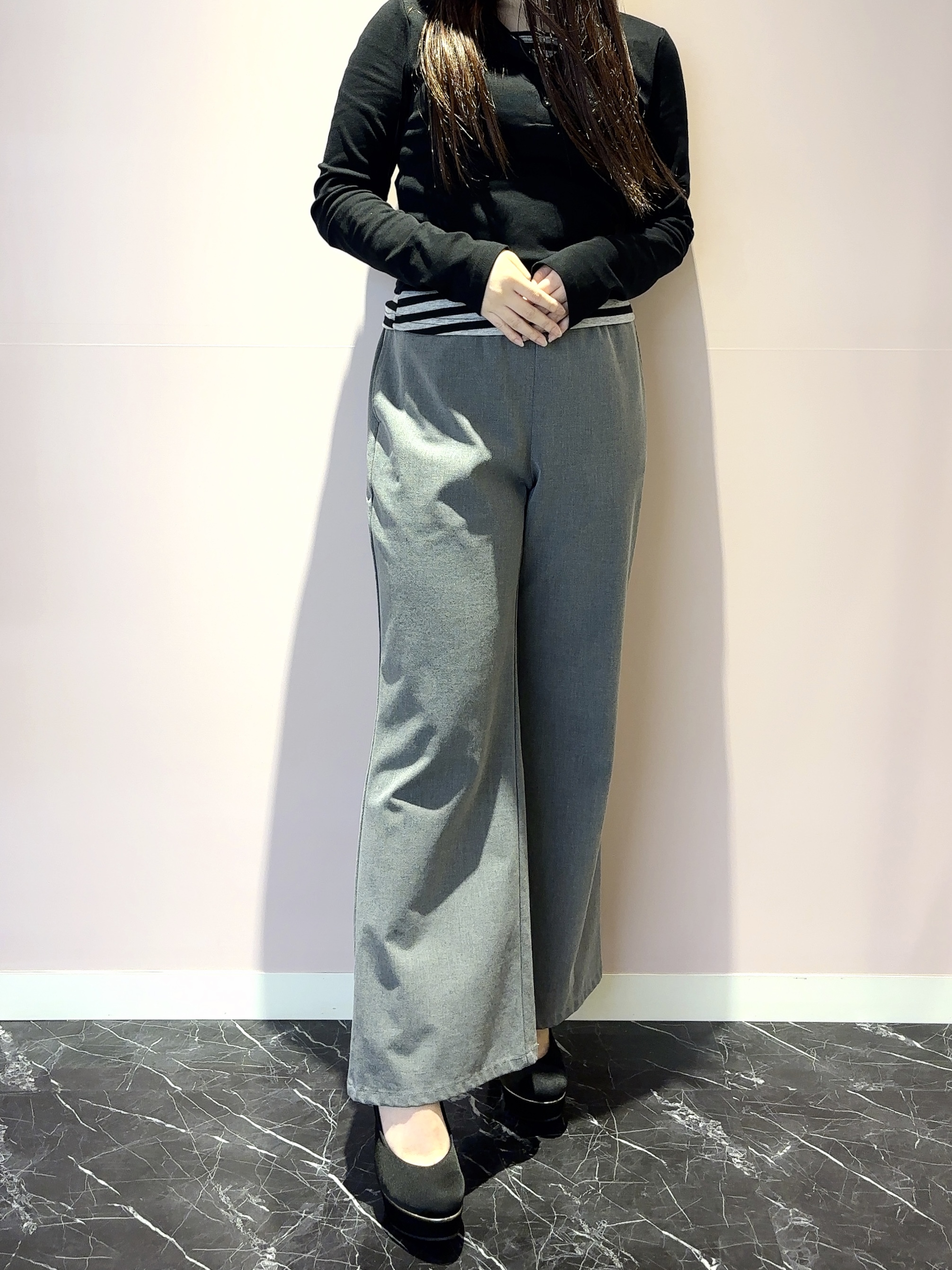 まっきーさんの「ESPERANZA｜2WAY超ハイヒール厚底パンプス」を使ったコーディネート