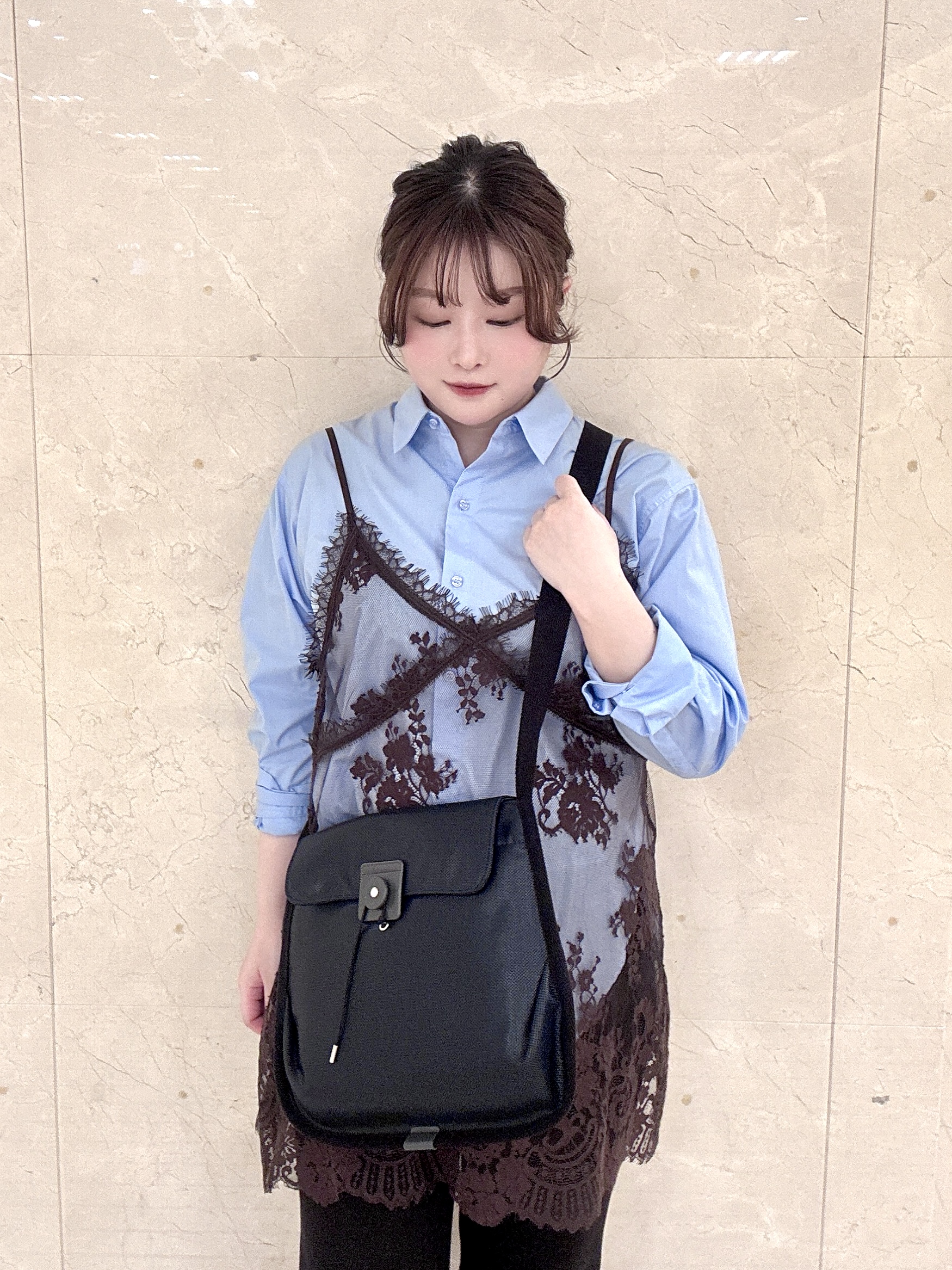 mさんの「HIROKO HAYASHI｜MAMELI（マメリ）ショルダーバッグ」を使ったコーディネート