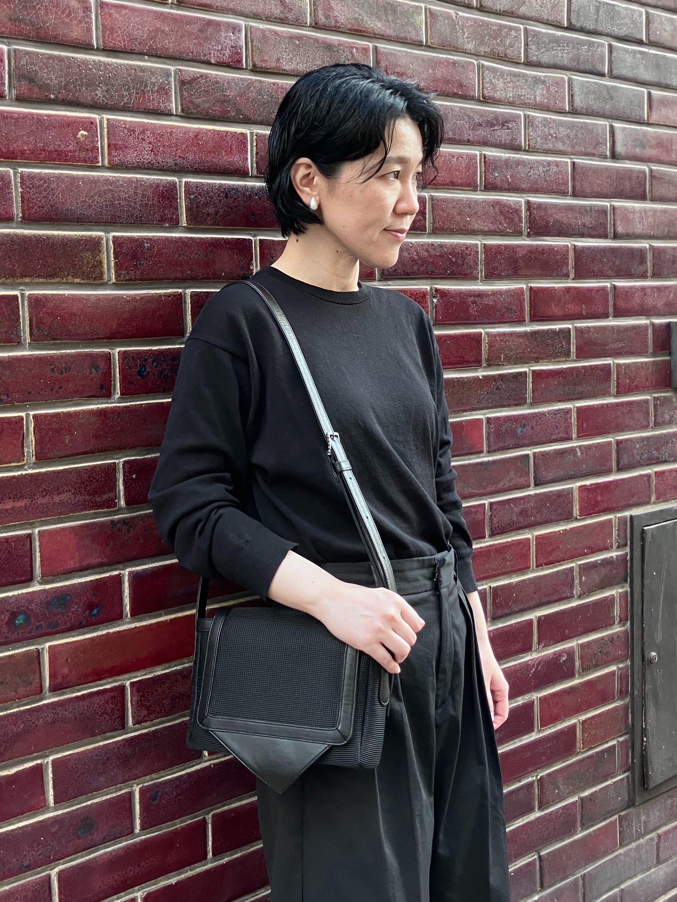 Cさんの「HIROKO HAYASHI｜TRIS（トリス）ショルダーバッグS」を使ったコーディネート