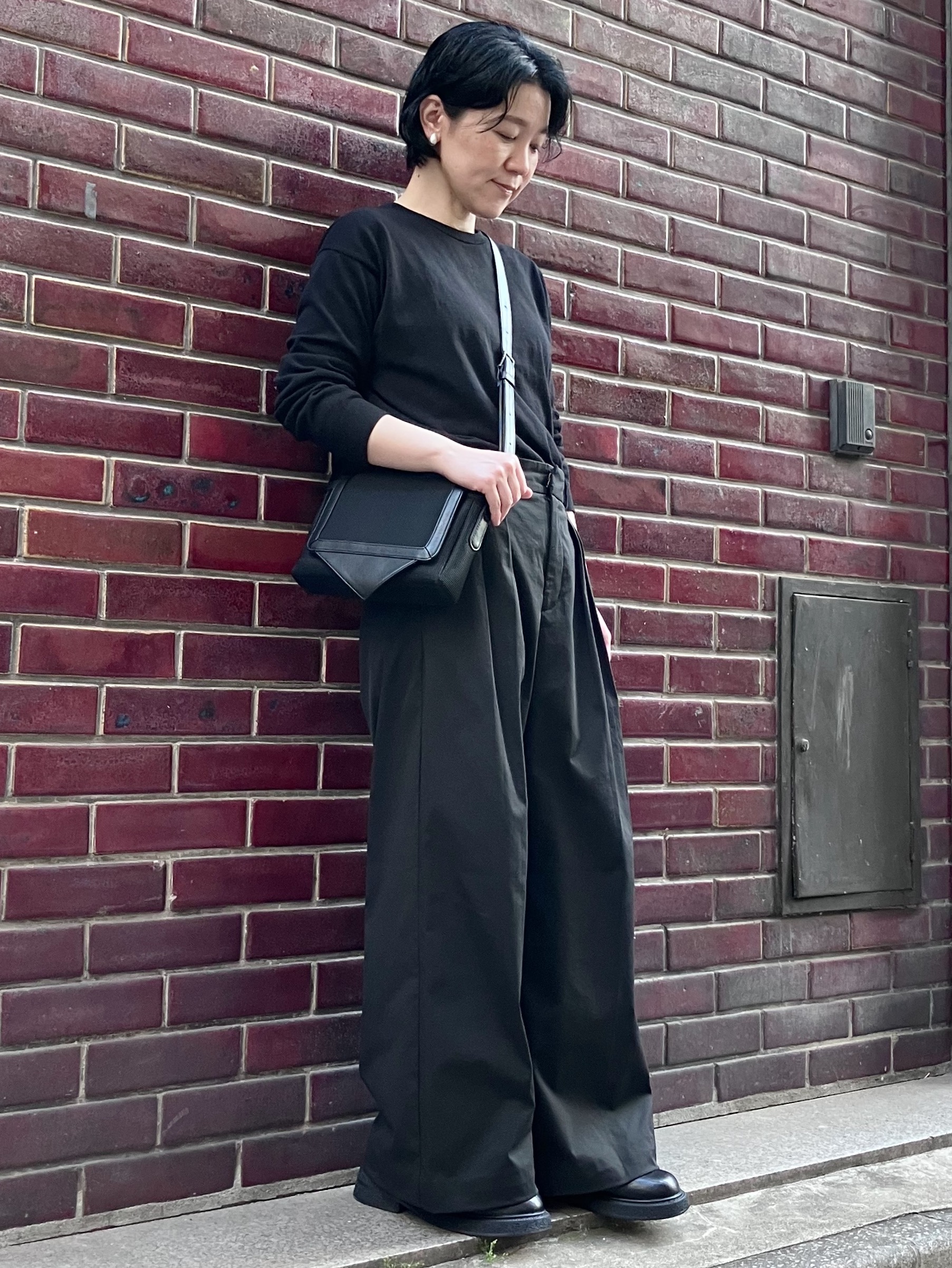 Cさんの「HIROKO HAYASHI｜TRIS（トリス）ショルダーバッグS」を使ったコーディネート