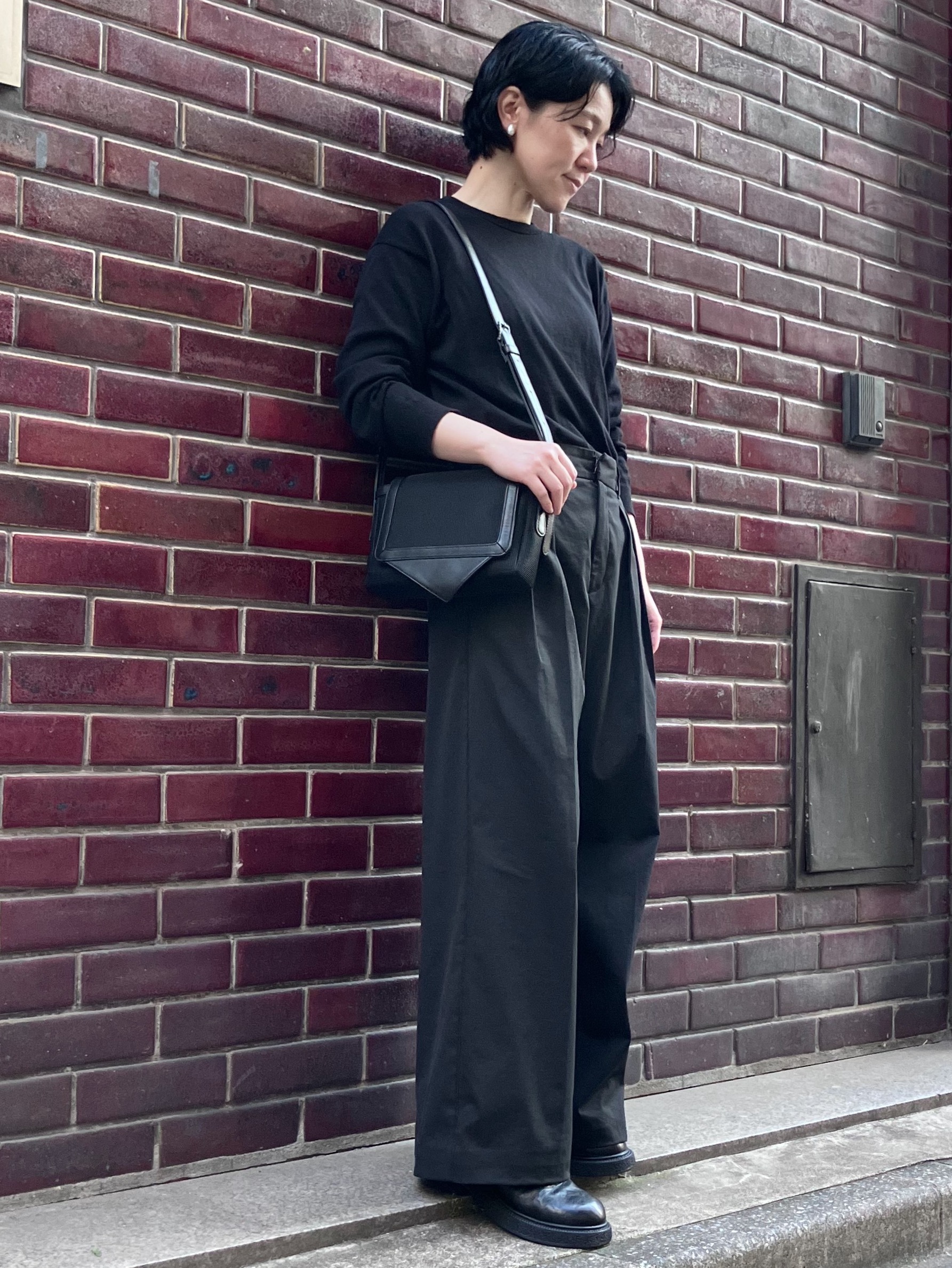 Cさんの「HIROKO HAYASHI｜TRIS（トリス）ショルダーバッグS」を使ったコーディネート