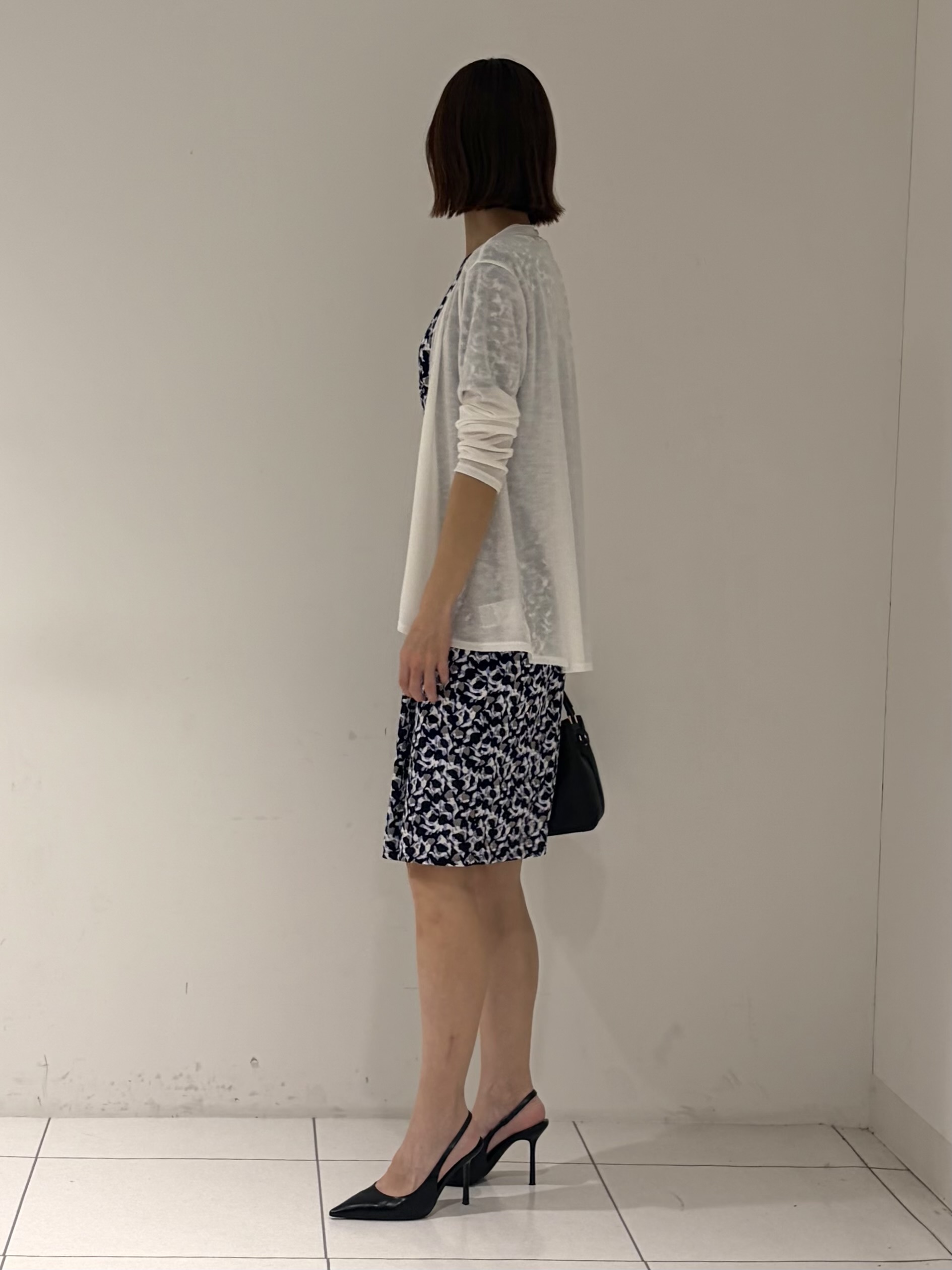 shioriさんの「INDIVI｜【洗える】着流しカーディガン」を使ったコーディネート