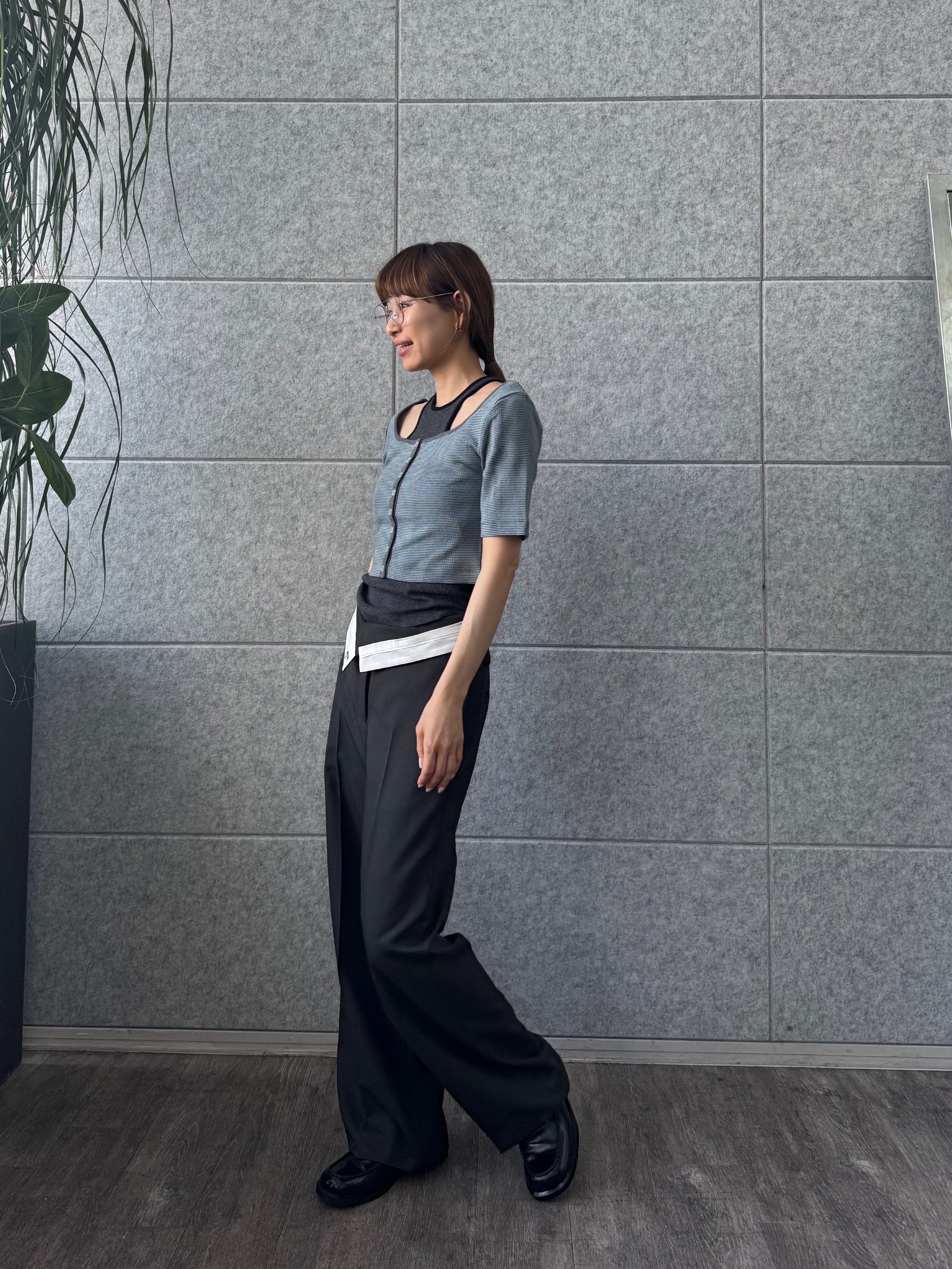 designer yukaさんの「CODE A｜Robert P. Miller＊CODE A｜twin layer tank set」を使ったコーディネート