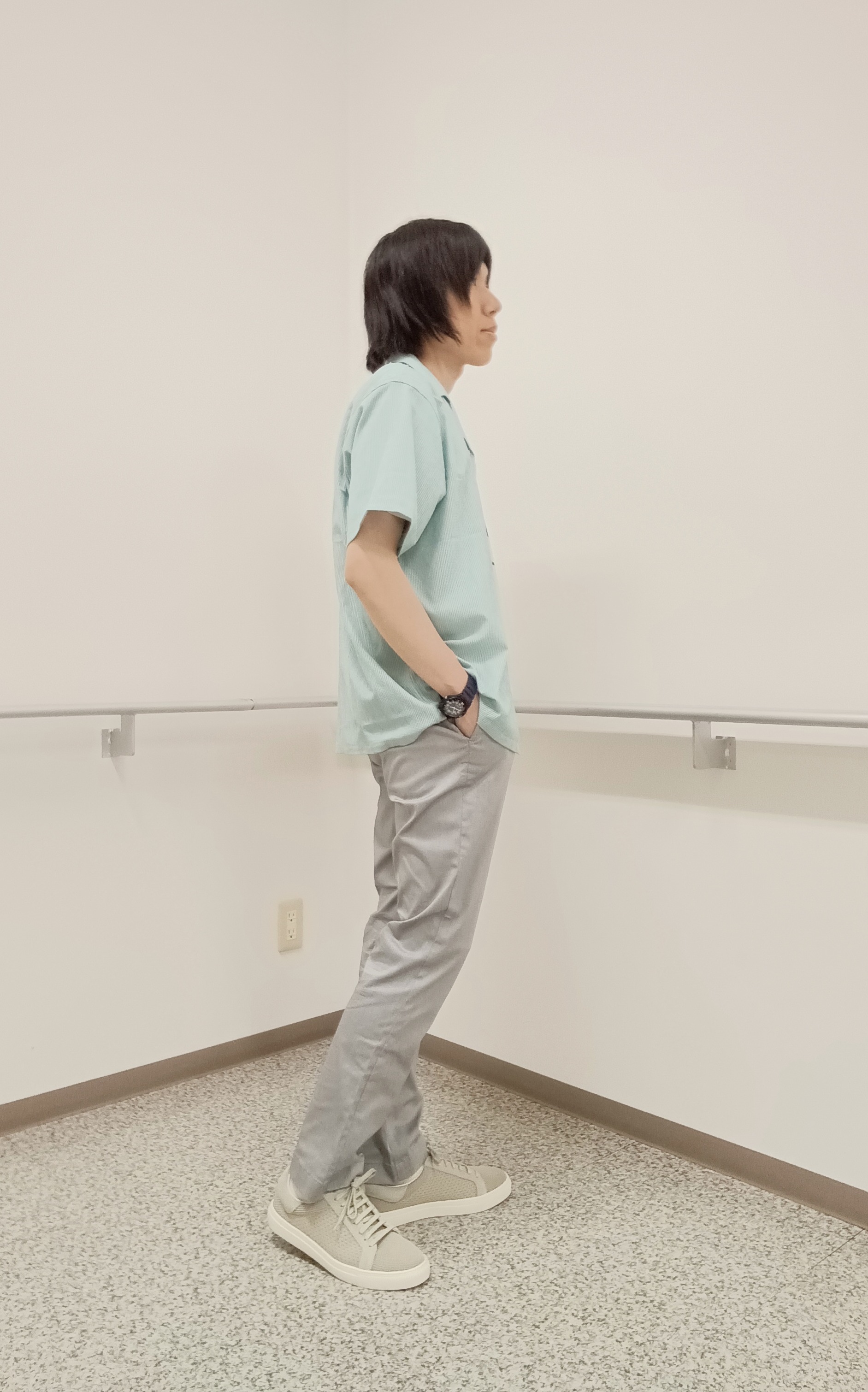 moritaさんの「TAKEO KIKUCHI｜【通気性】トリコットサッカー オープンカラー シャツ」を使ったコーディネート