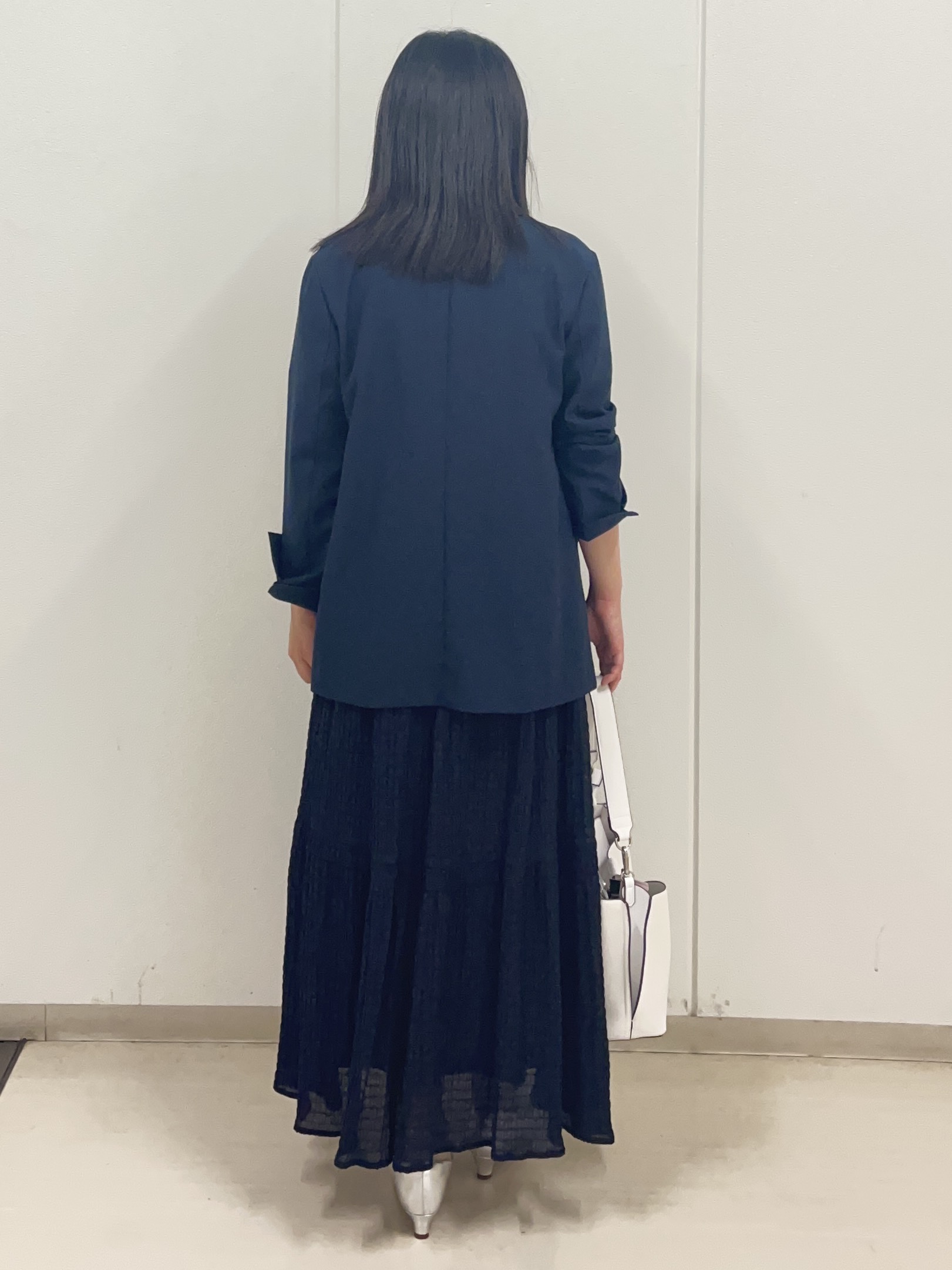 Rihoさんの「Reflect｜コットンリネンテーラードジャケット」を使ったコーディネート